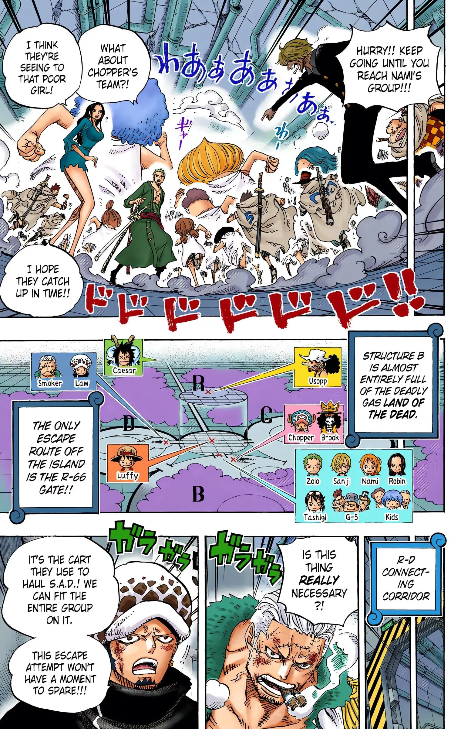 One Piece Colored, chapter 692, page 10