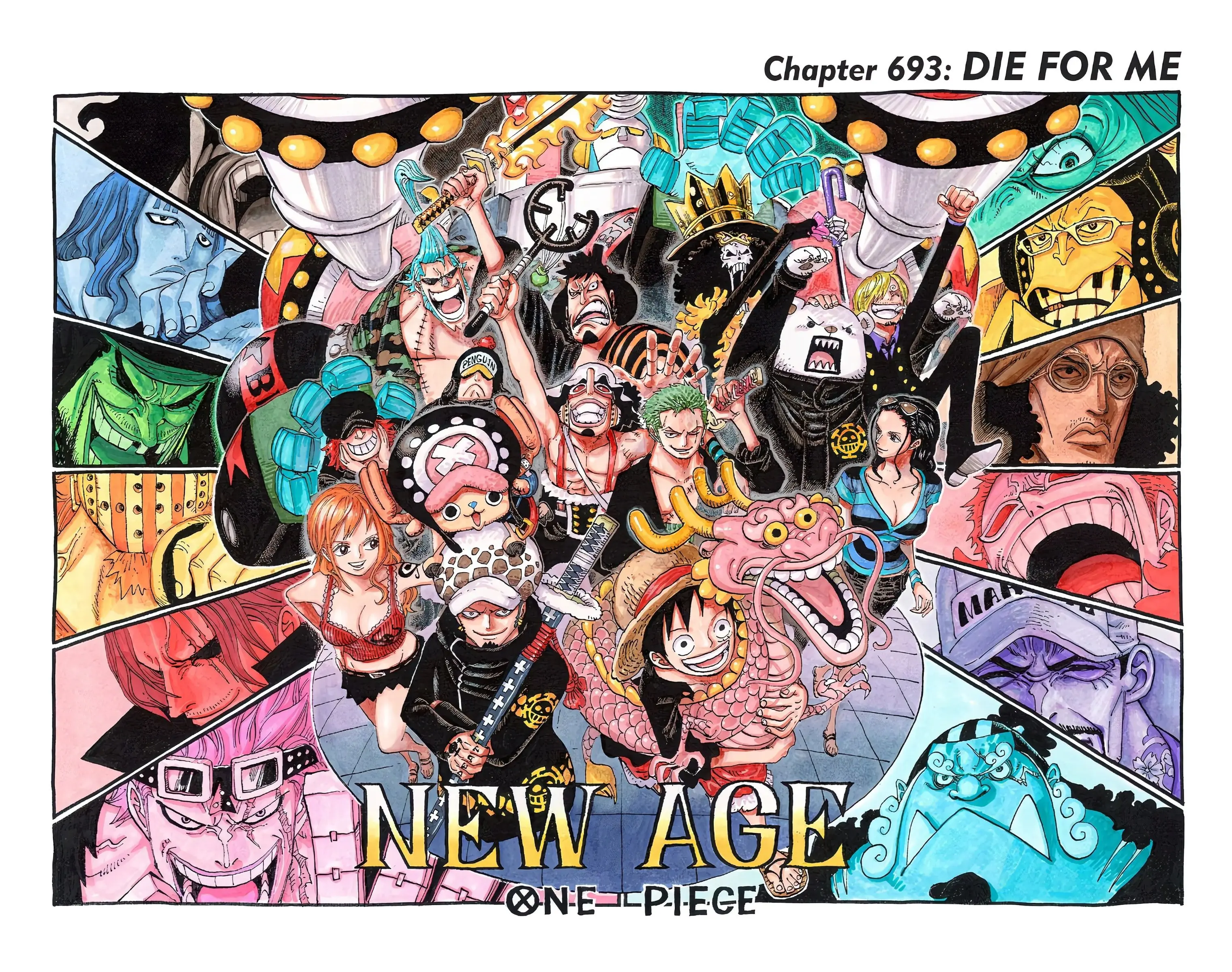 One Piece Colored, chapter 693, page 1