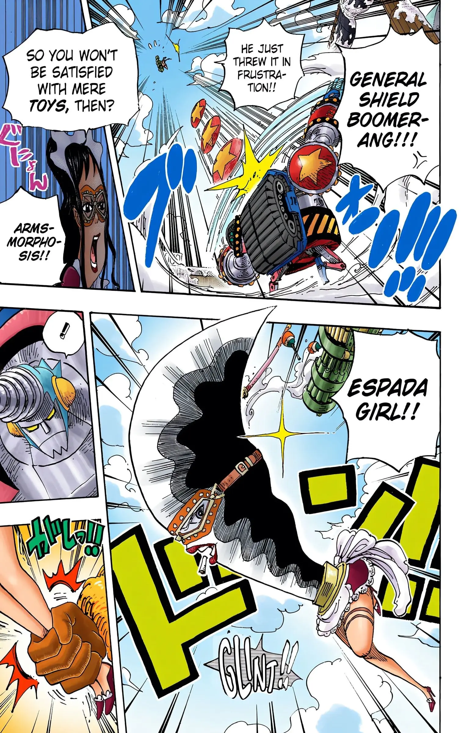 One Piece Colored, chapter 693, page 7