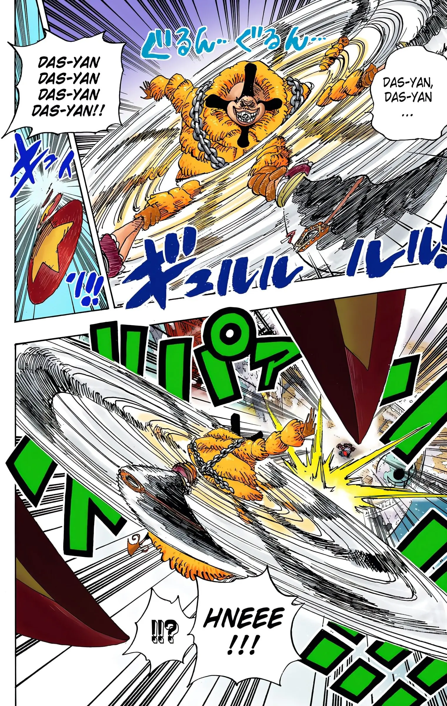 One Piece Colored, chapter 693, page 8