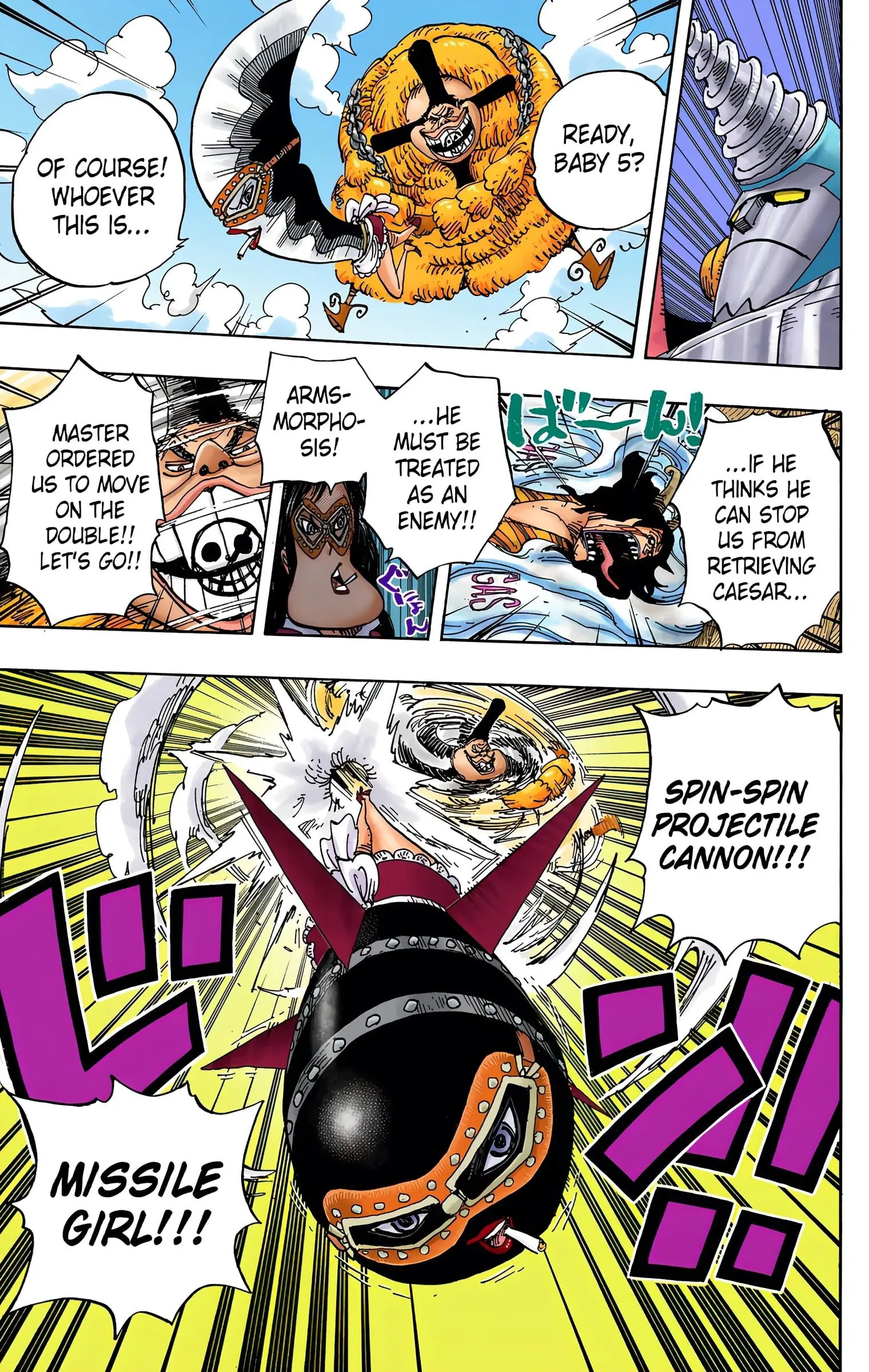 One Piece Colored, chapter 693, page 9