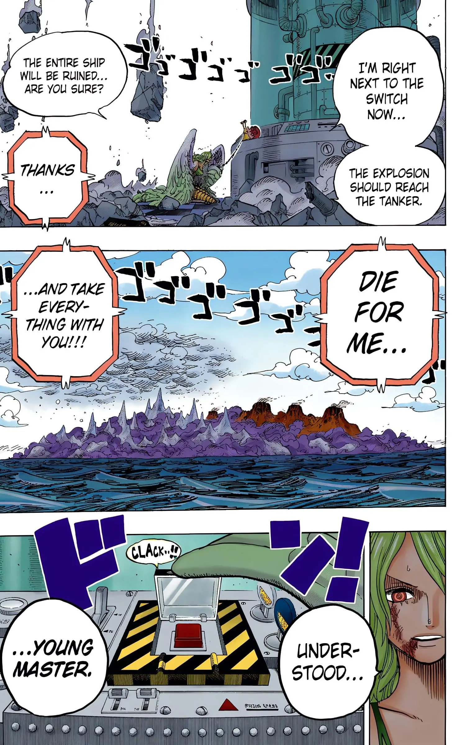 One Piece Colored, chapter 693, page 17