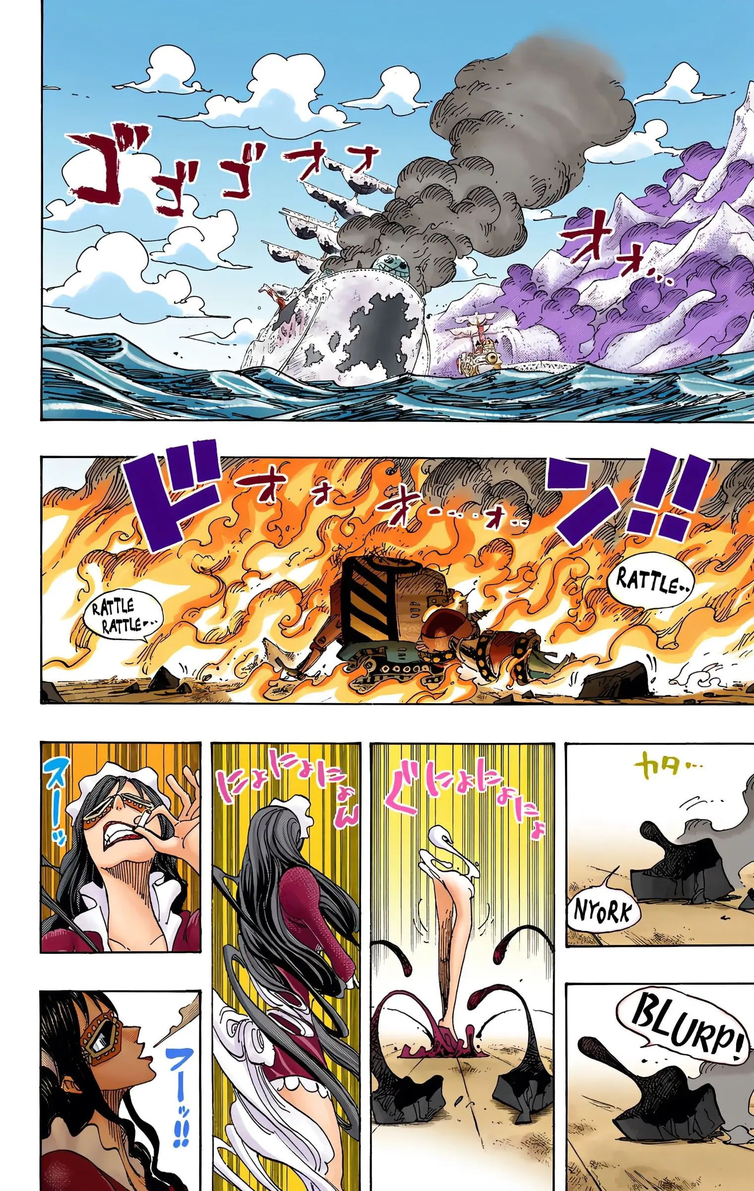 One Piece Colored, chapter 694, page 2