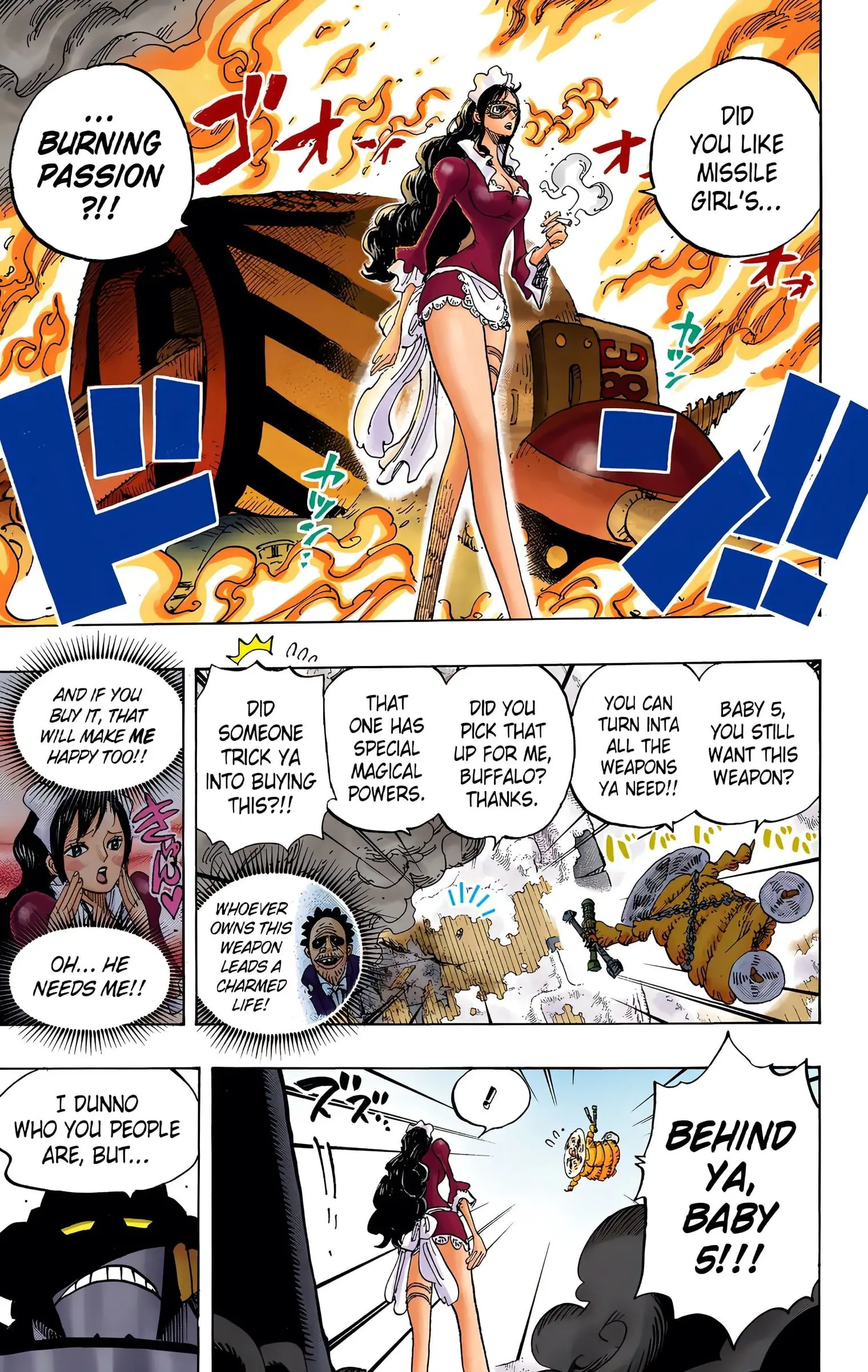 One Piece Colored, chapter 694, page 3