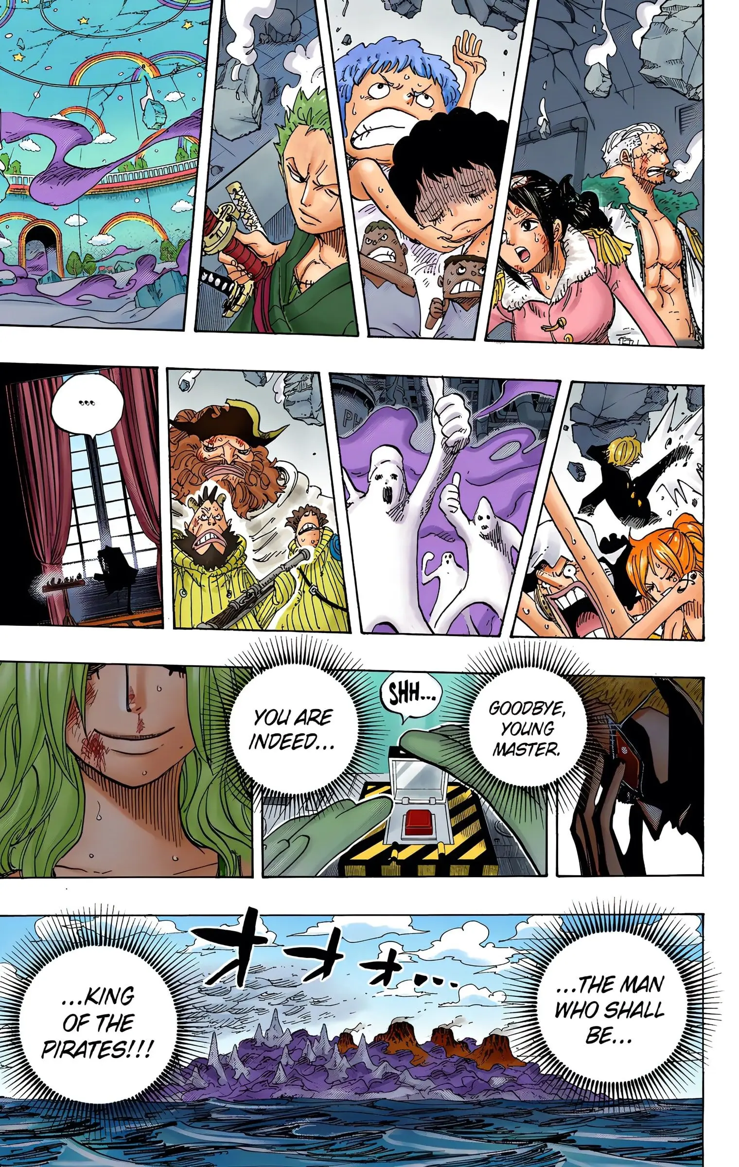 One Piece Colored, chapter 694, page 11