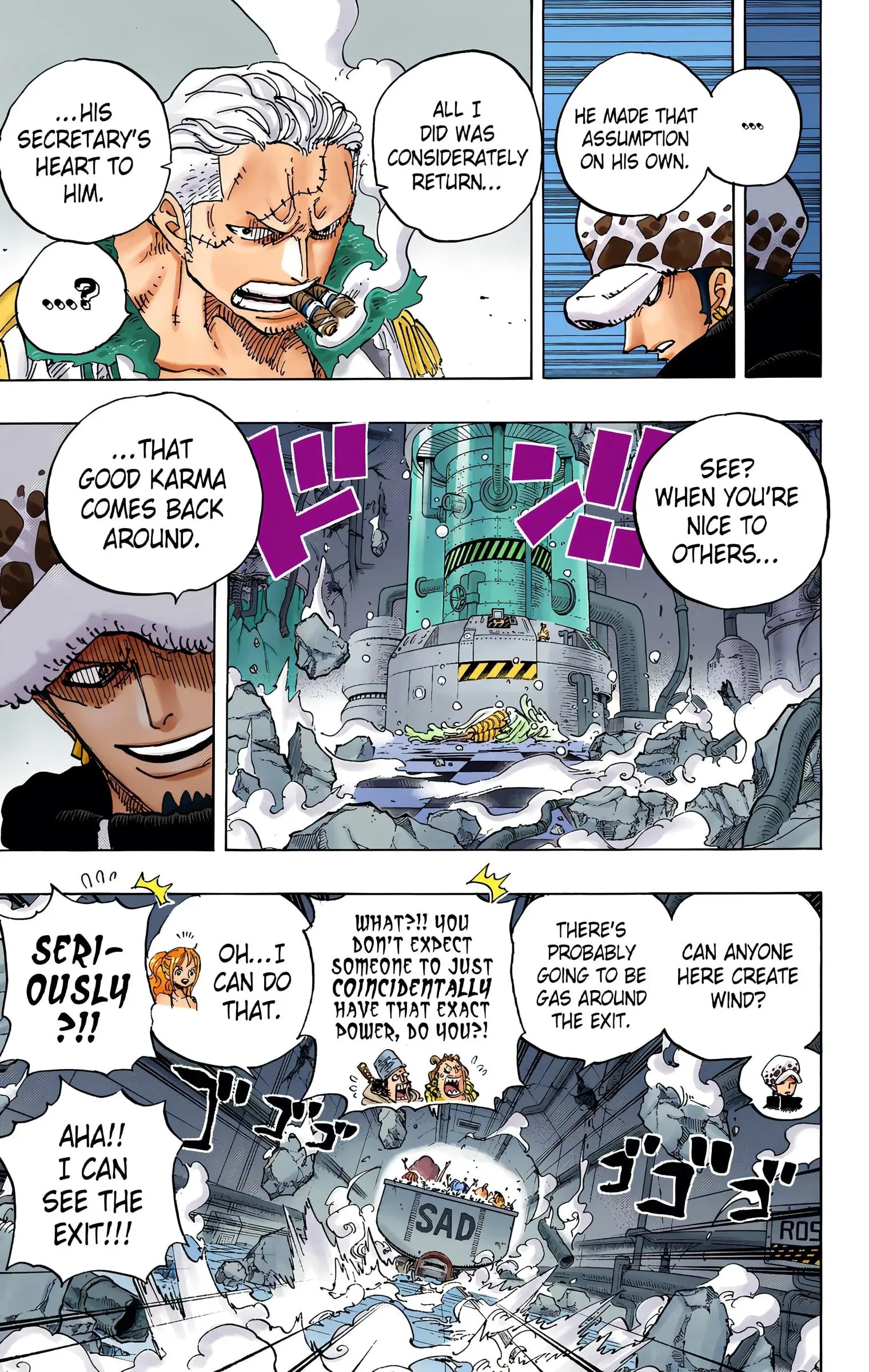 One Piece Colored, chapter 694, page 15