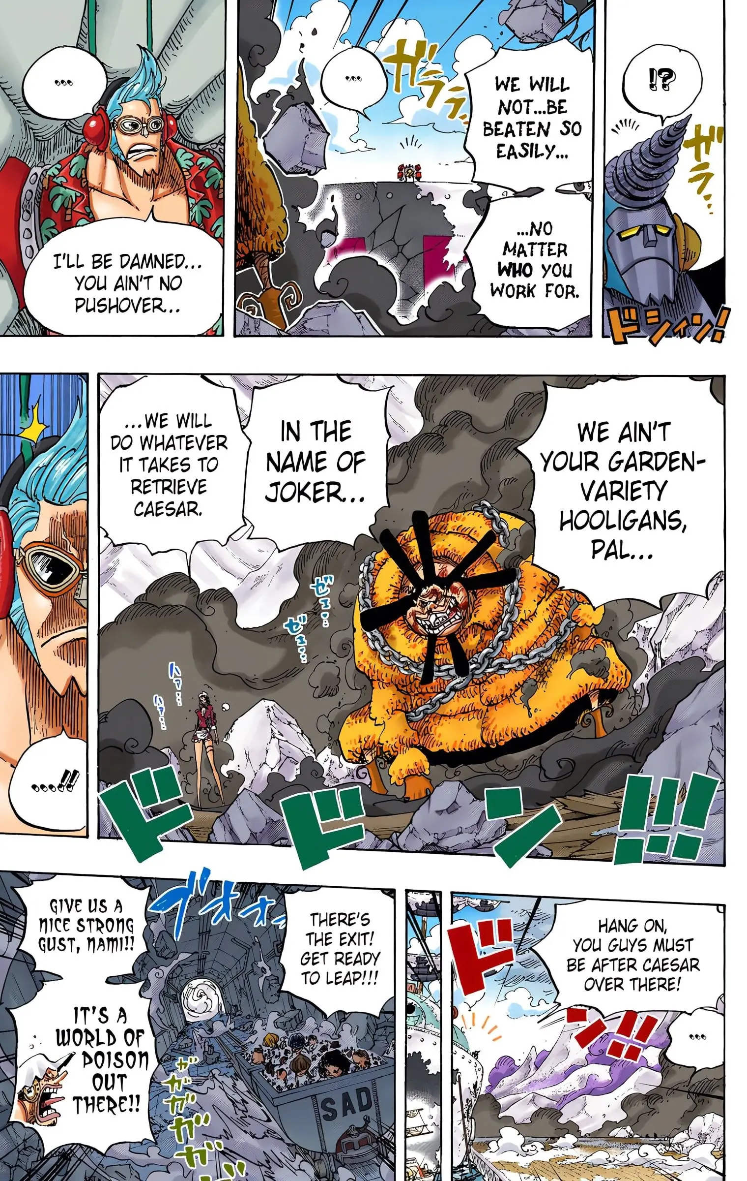 One Piece Colored, chapter 695, page 6