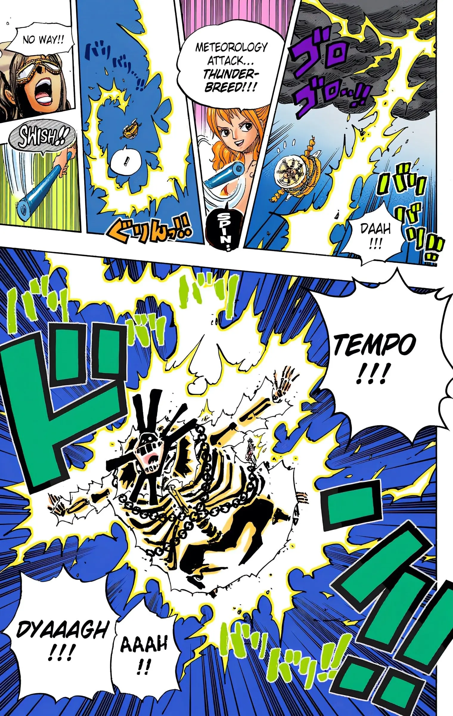 One Piece Colored, chapter 695, page 13
