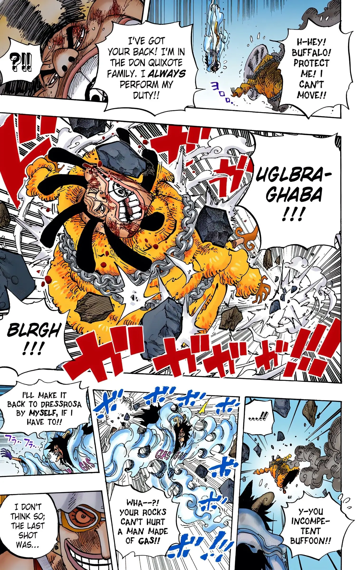 One Piece Colored, chapter 695, page 15