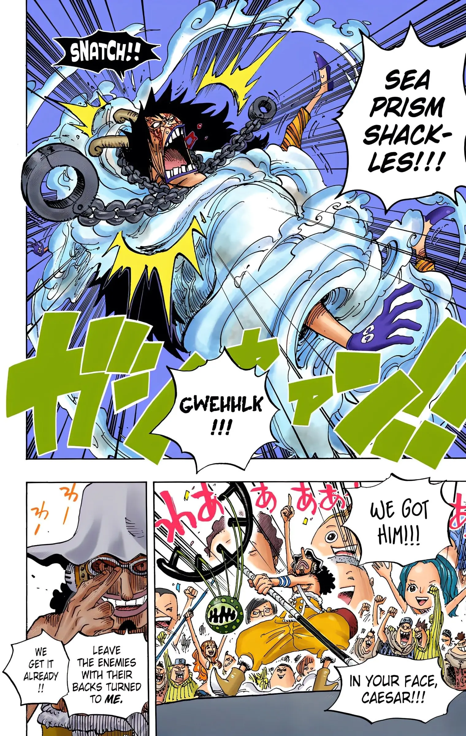 One Piece Colored, chapter 695, page 16