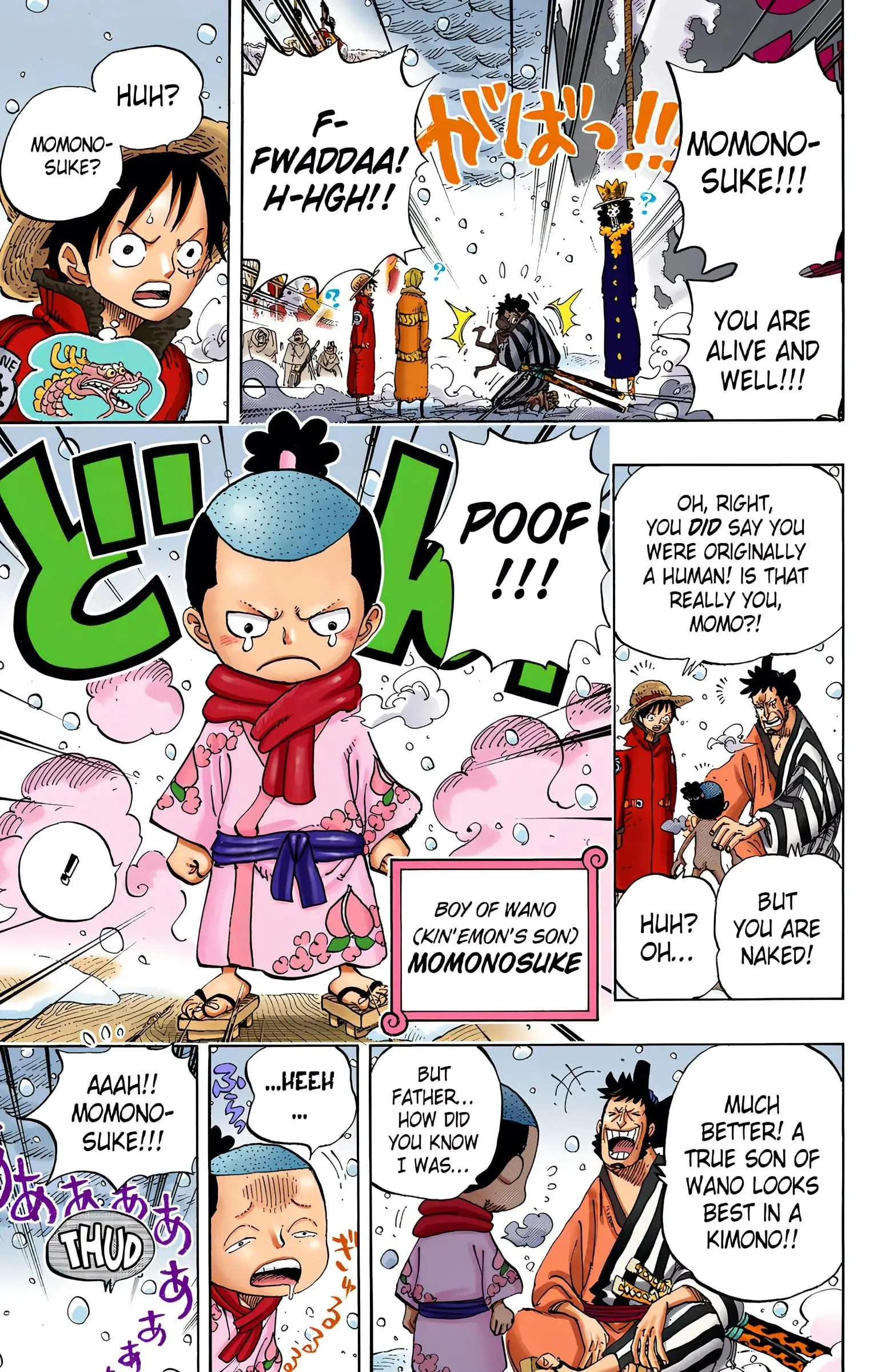 One Piece Colored, chapter 696, page 7