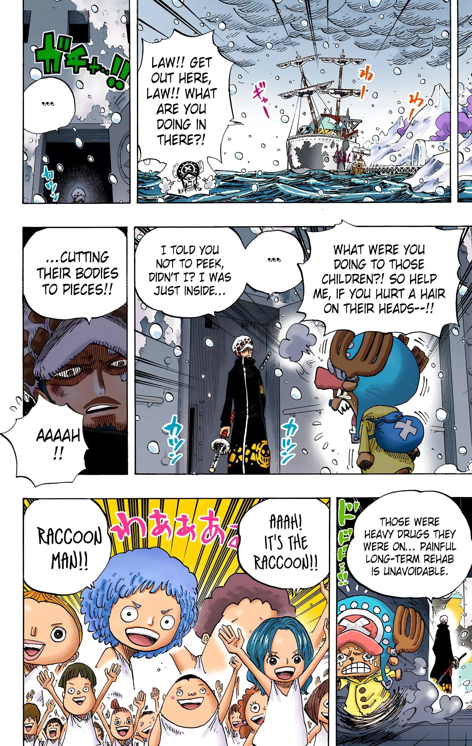 One Piece Colored, chapter 696, page 8
