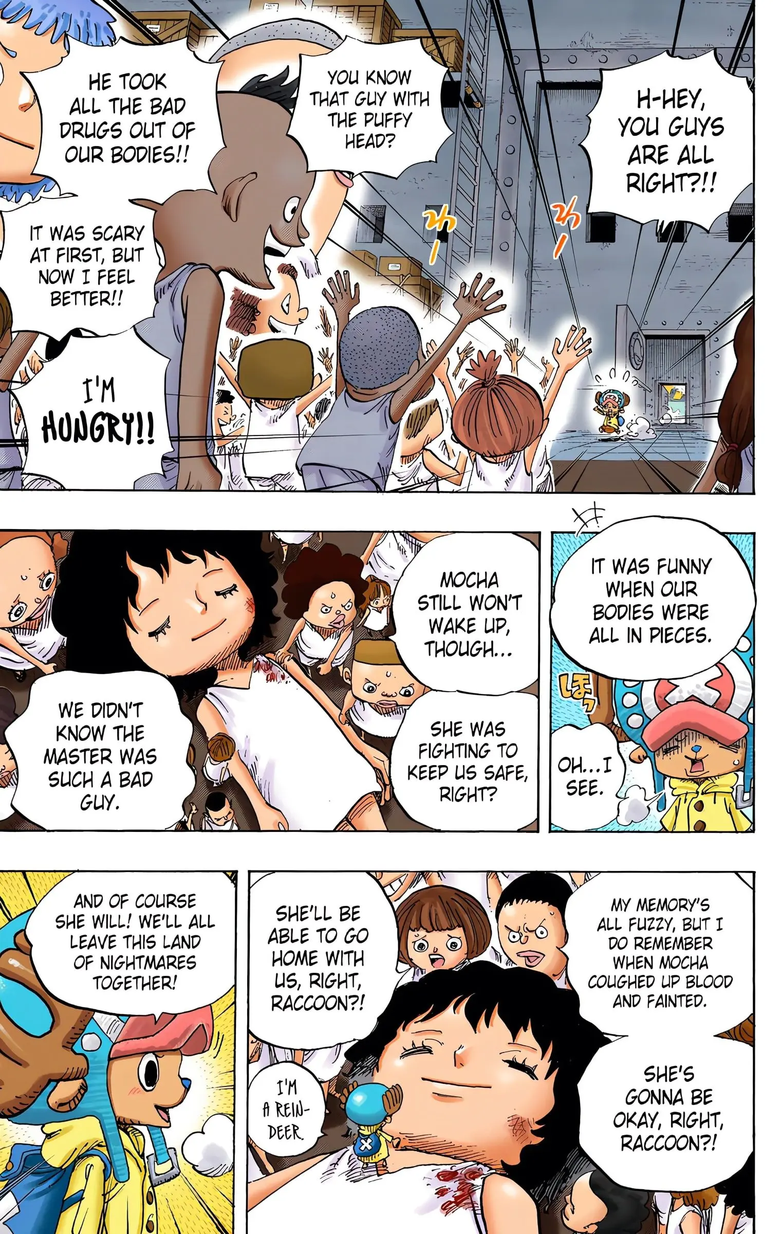 One Piece Colored, chapter 696, page 9