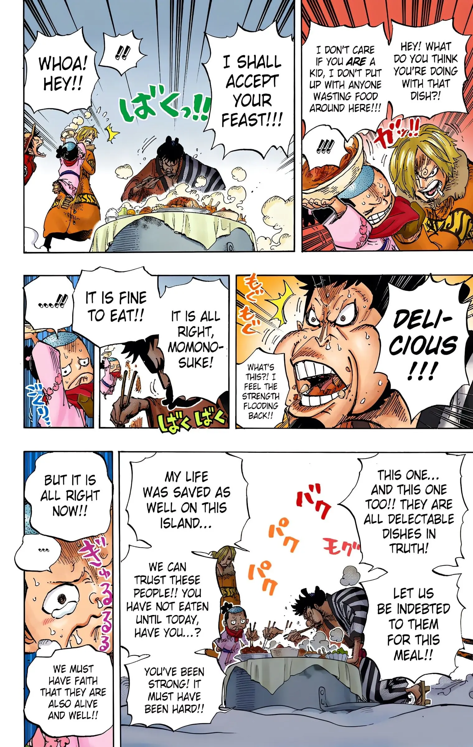 One Piece Colored, chapter 696, page 14
