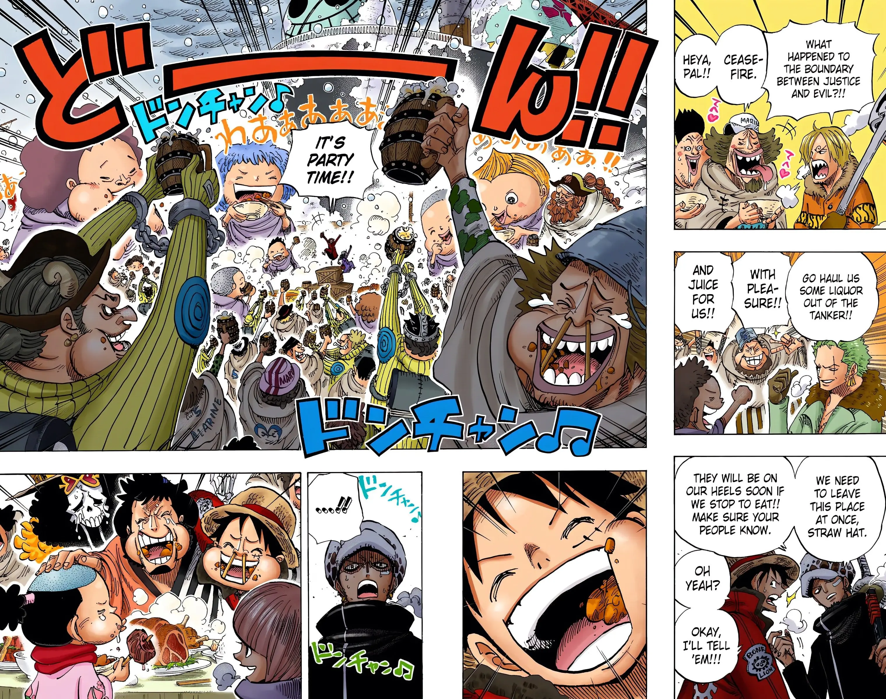 One Piece Colored, chapter 696, page 16