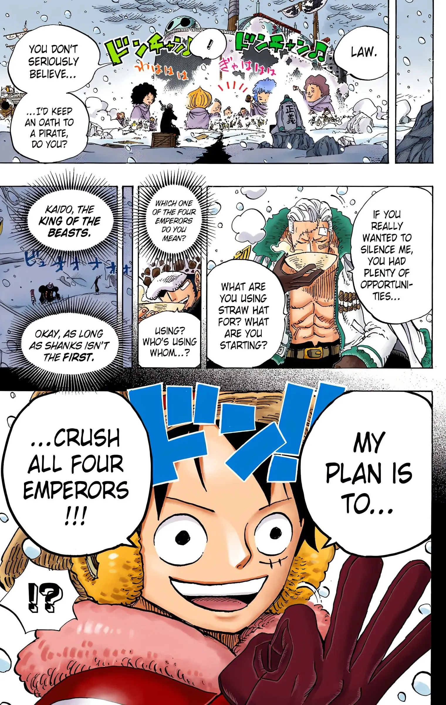 One Piece Colored, chapter 696, page 18