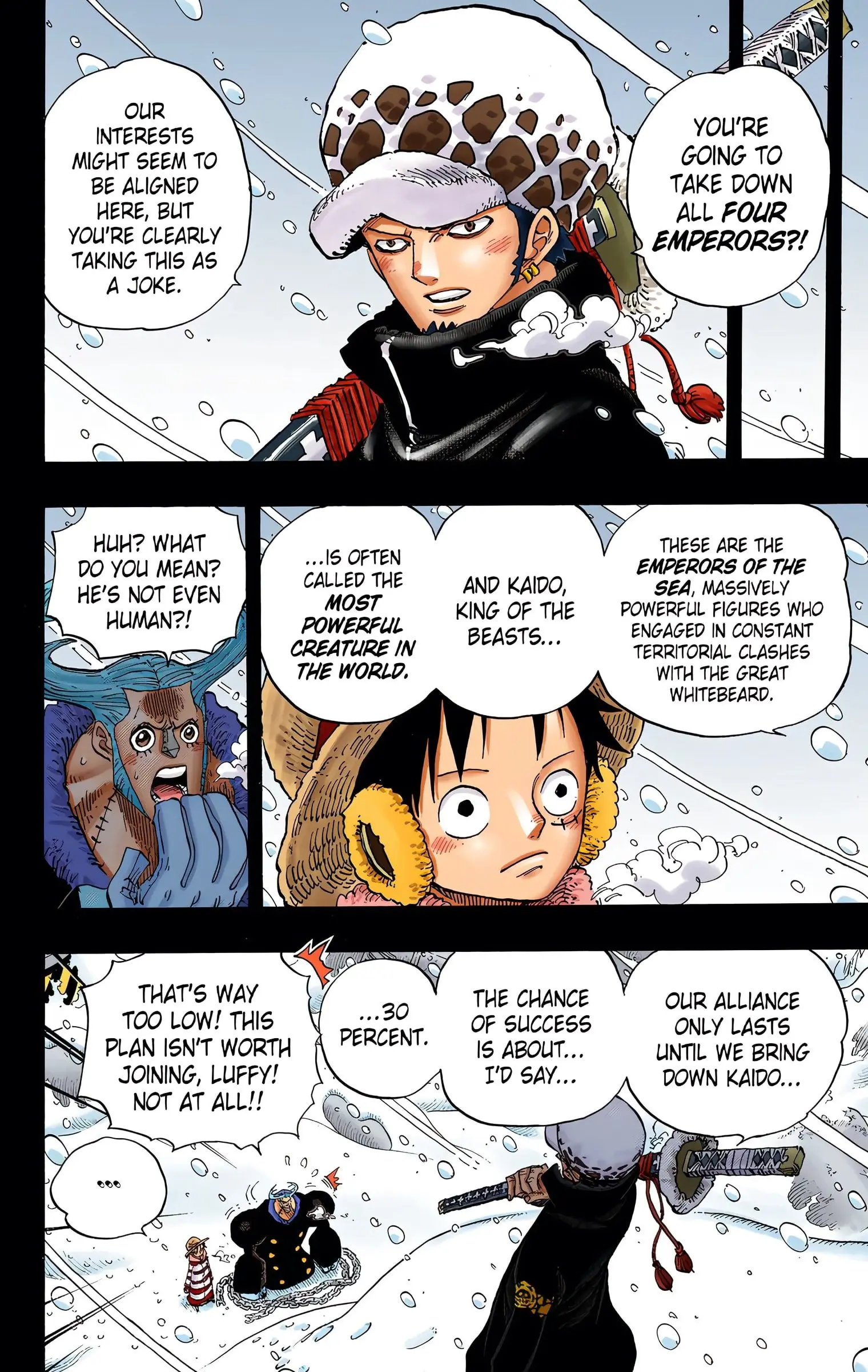One Piece Colored, chapter 697, page 2