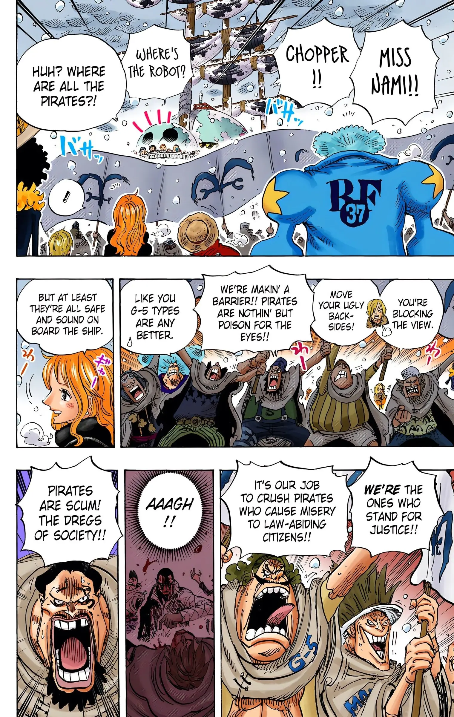 One Piece Colored, chapter 697, page 6