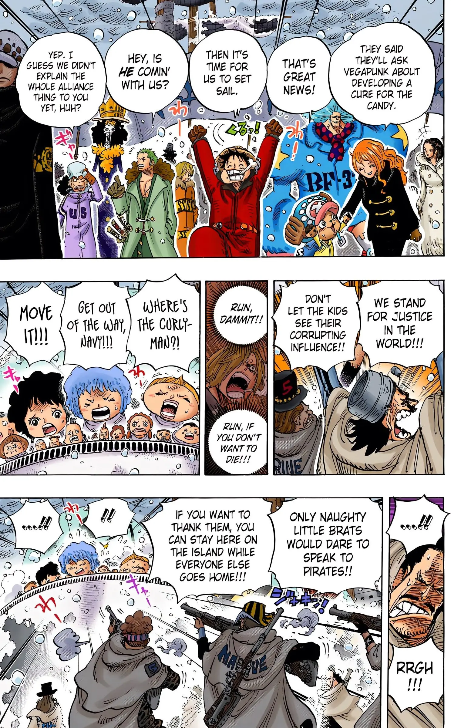 One Piece Colored, chapter 697, page 7
