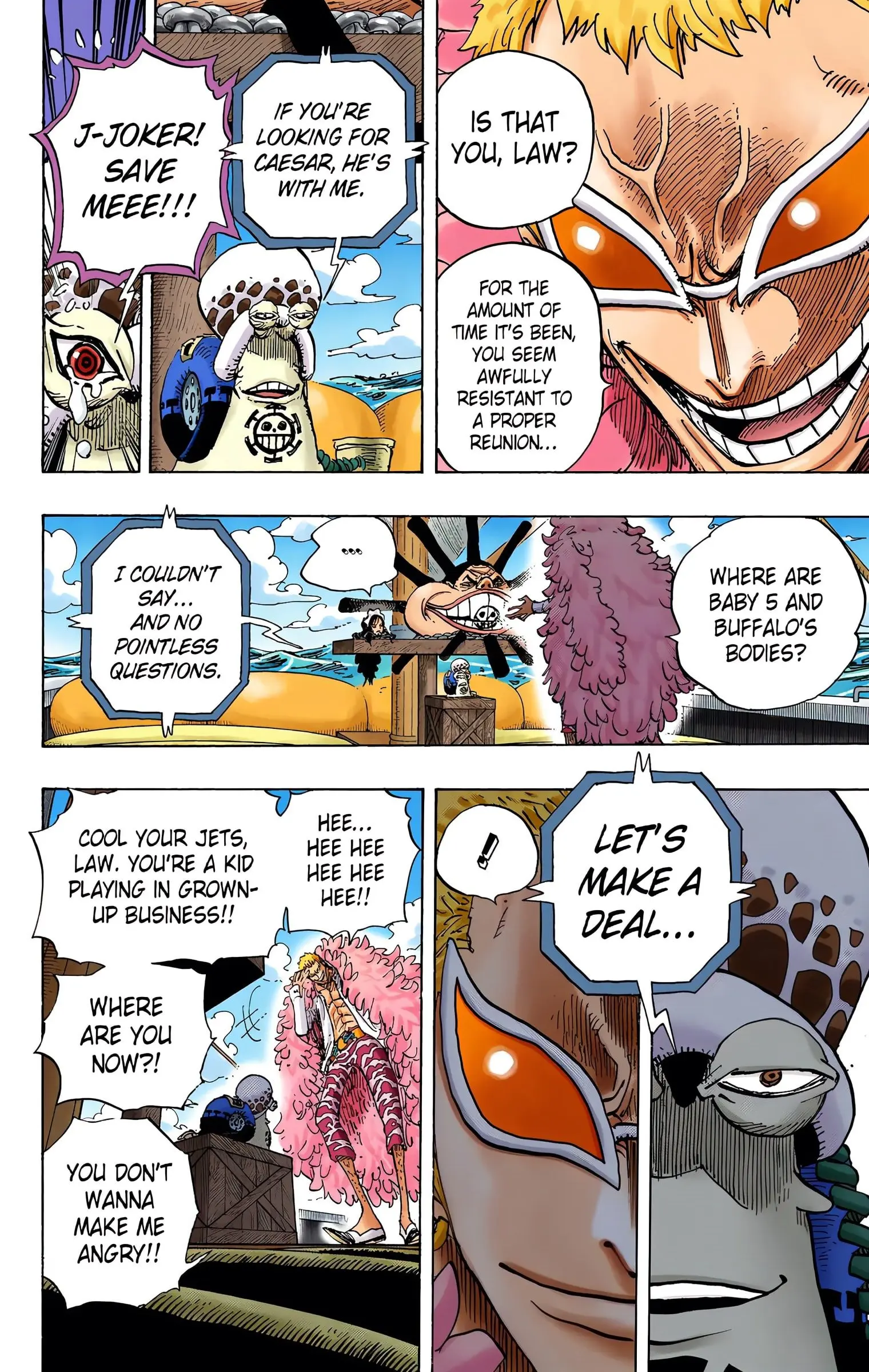 One Piece Colored, chapter 697, page 16