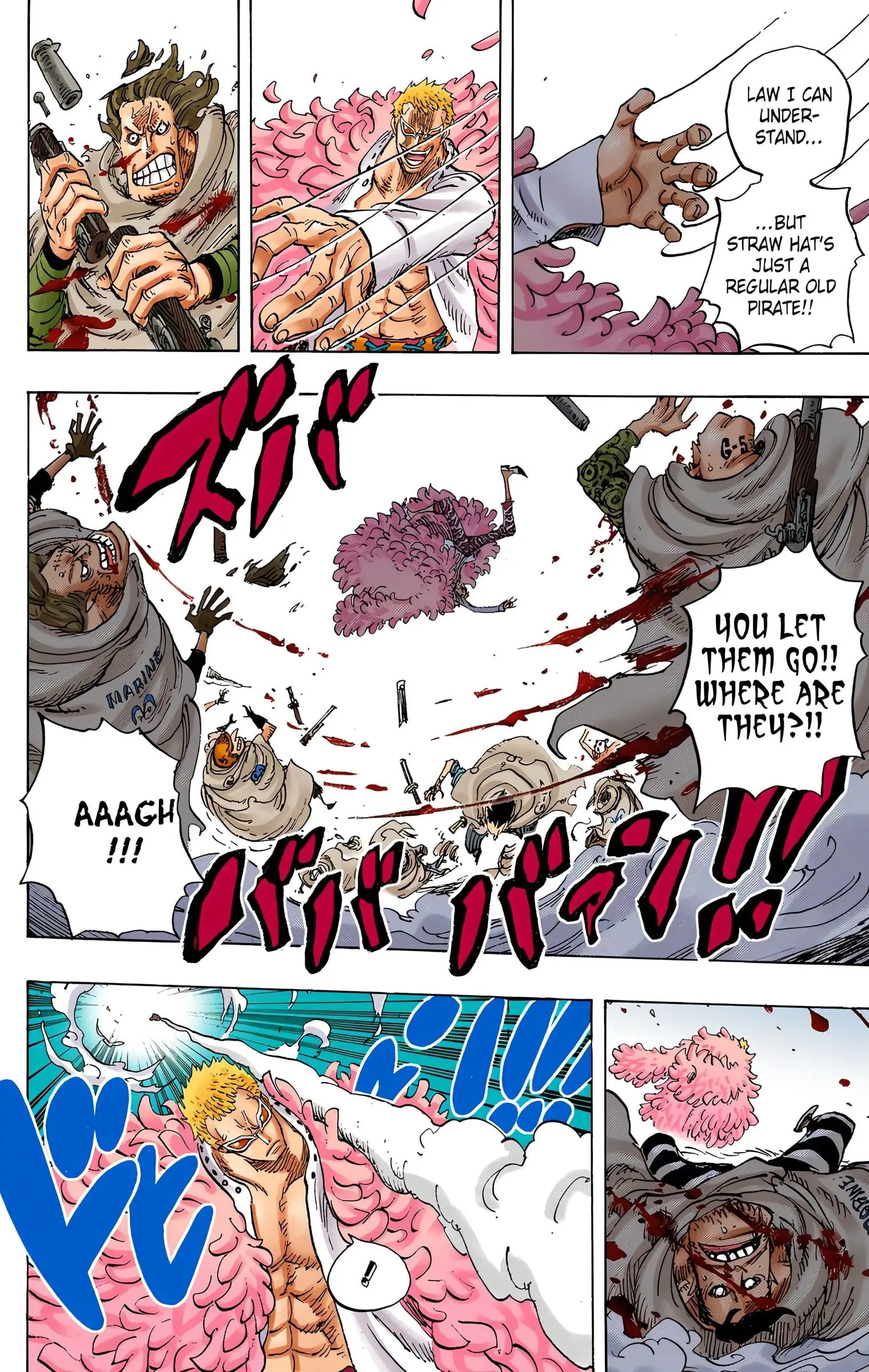 One Piece Colored, chapter 698, page 8