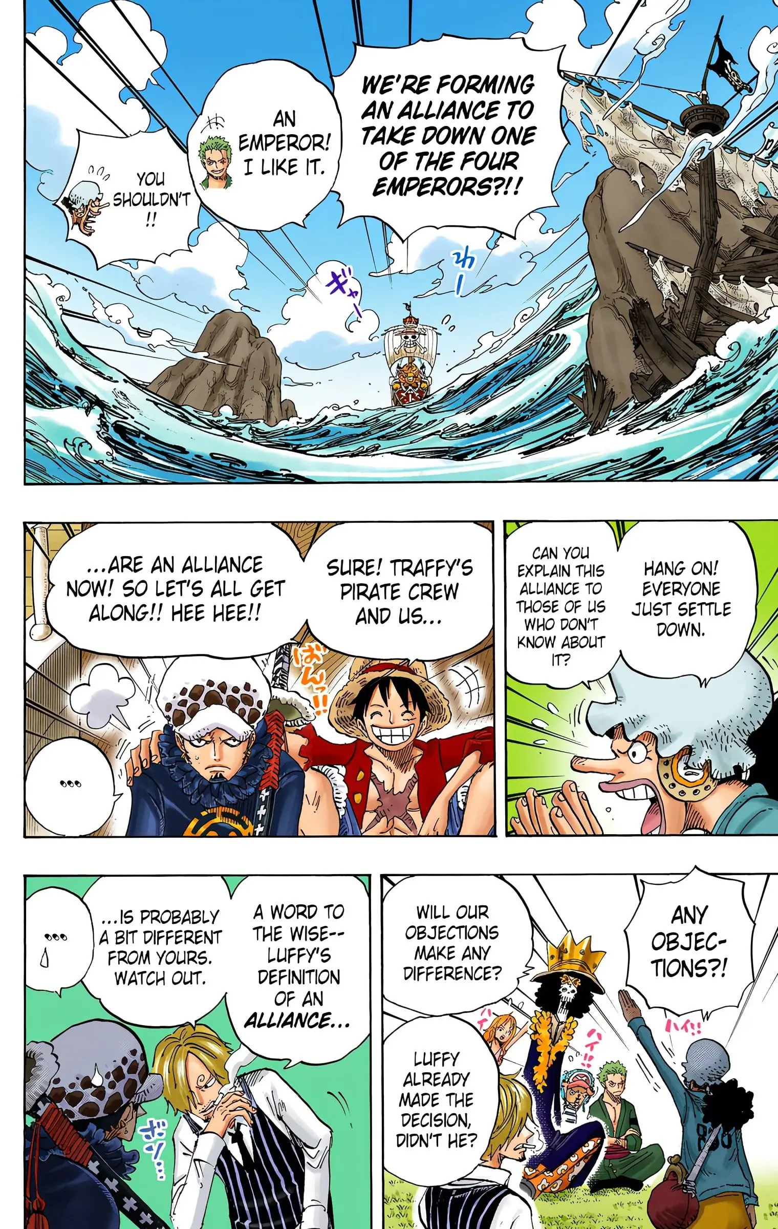 One Piece Colored, chapter 698, page 12
