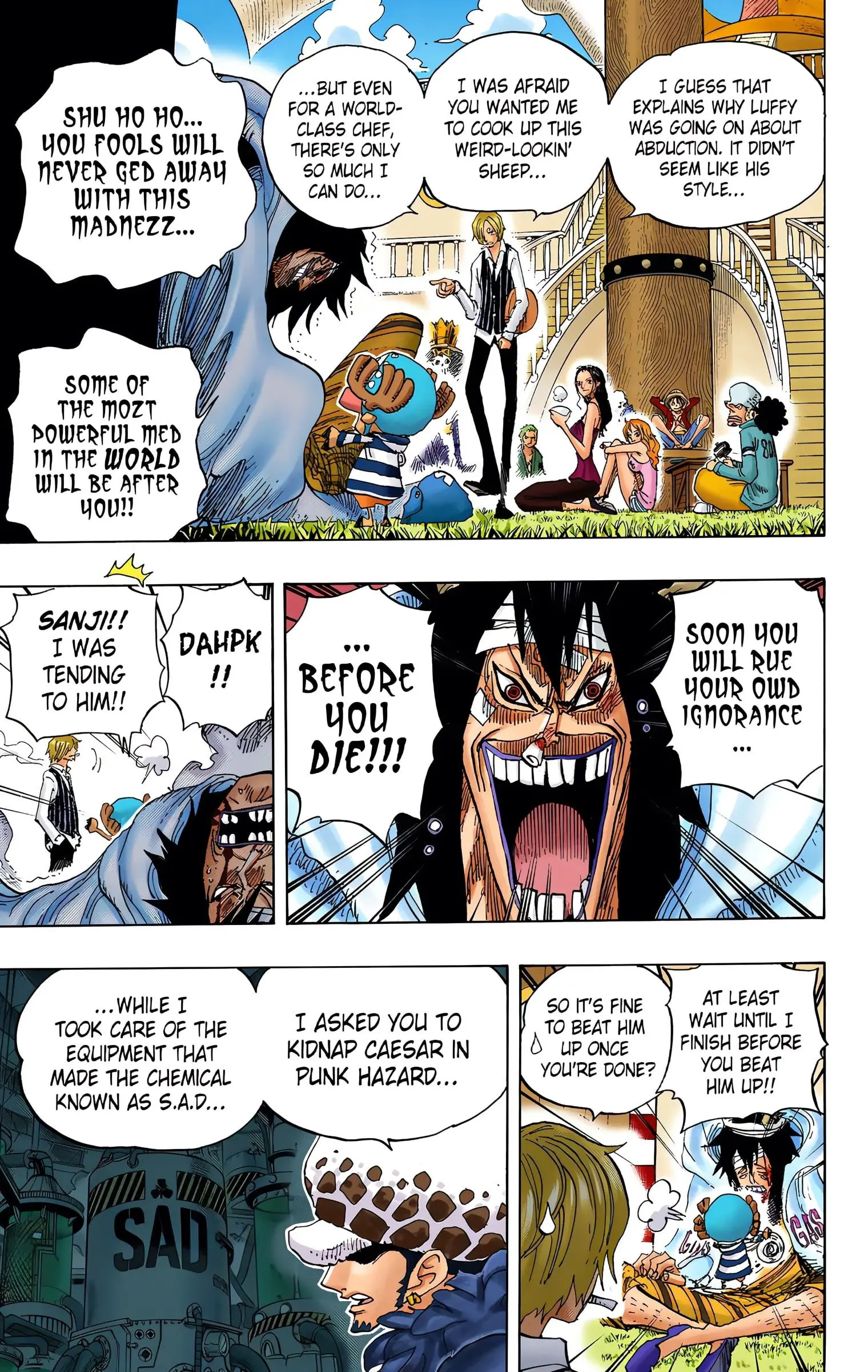 One Piece Colored, chapter 698, page 13