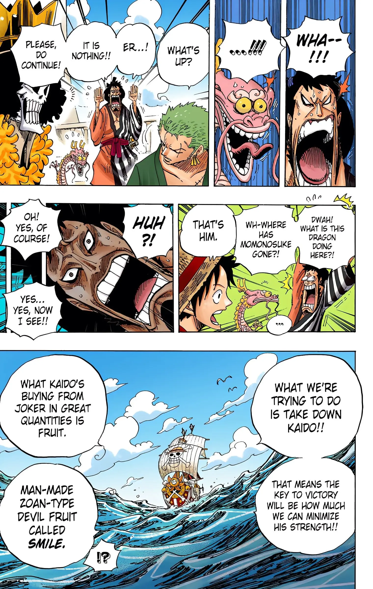 One Piece Colored, chapter 698, page 15