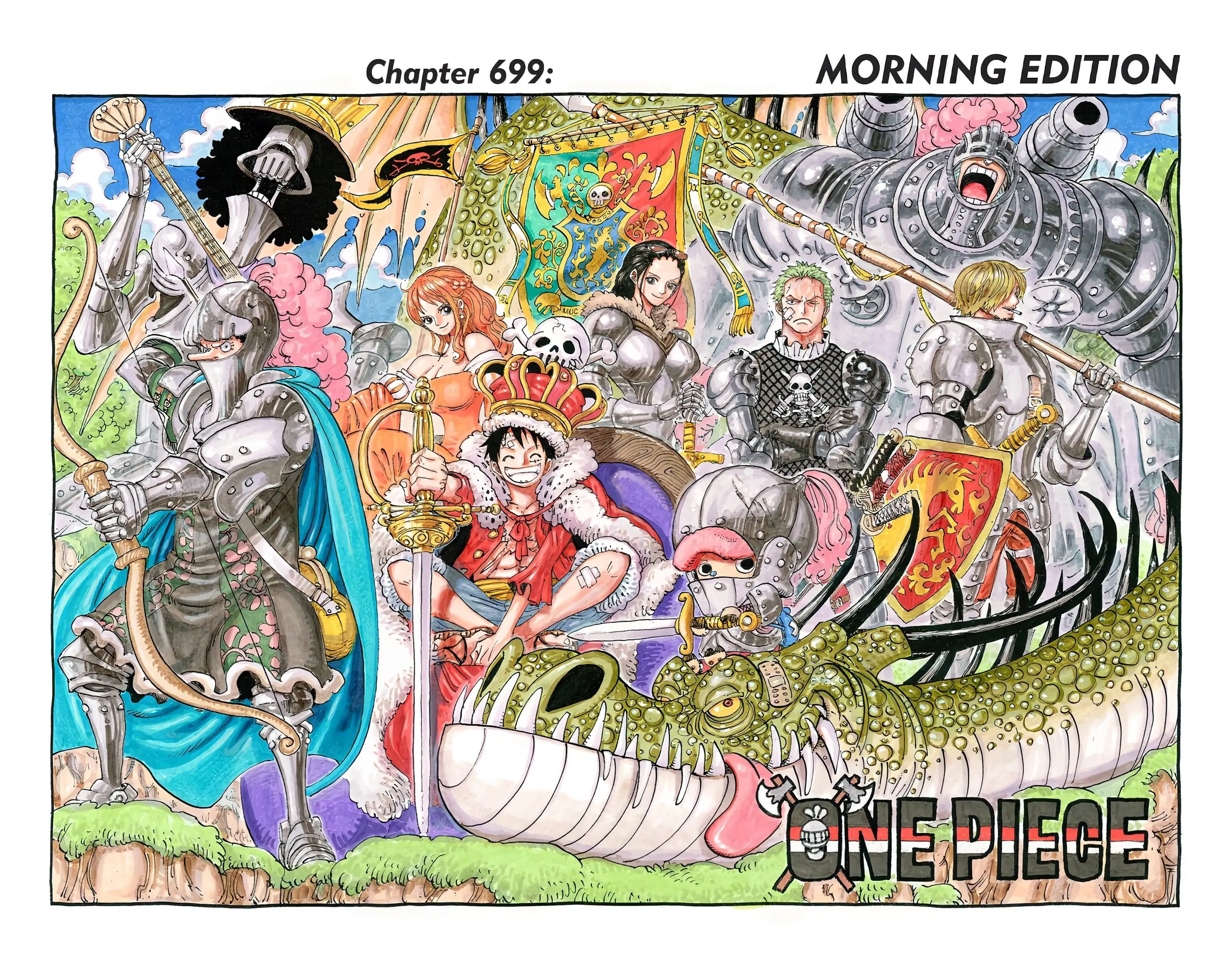 One Piece Colored, chapter 699, page 1