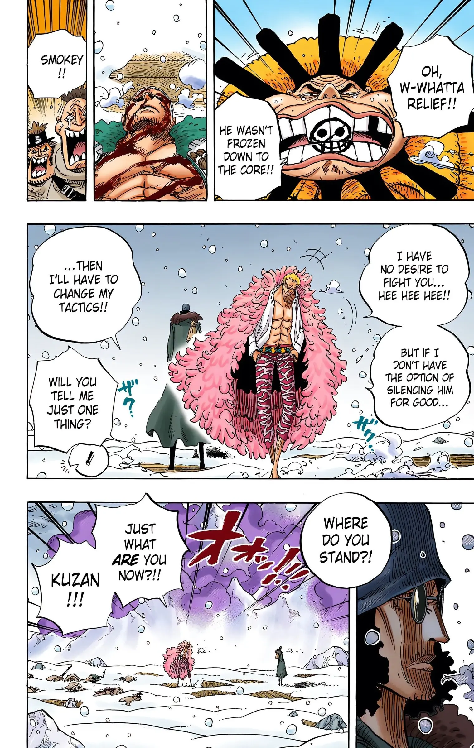 One Piece Colored, chapter 699, page 6