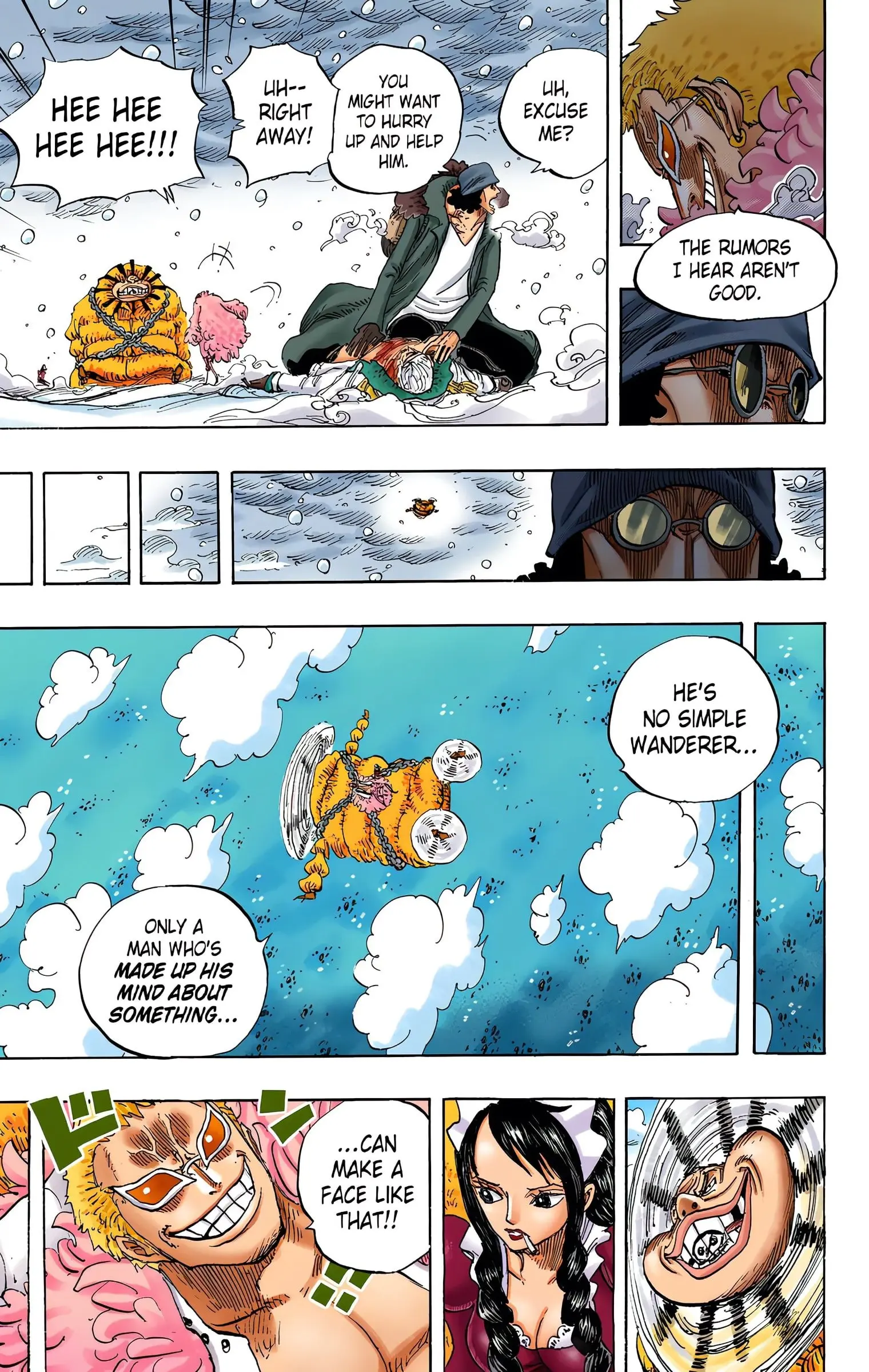 One Piece Colored, chapter 699, page 7