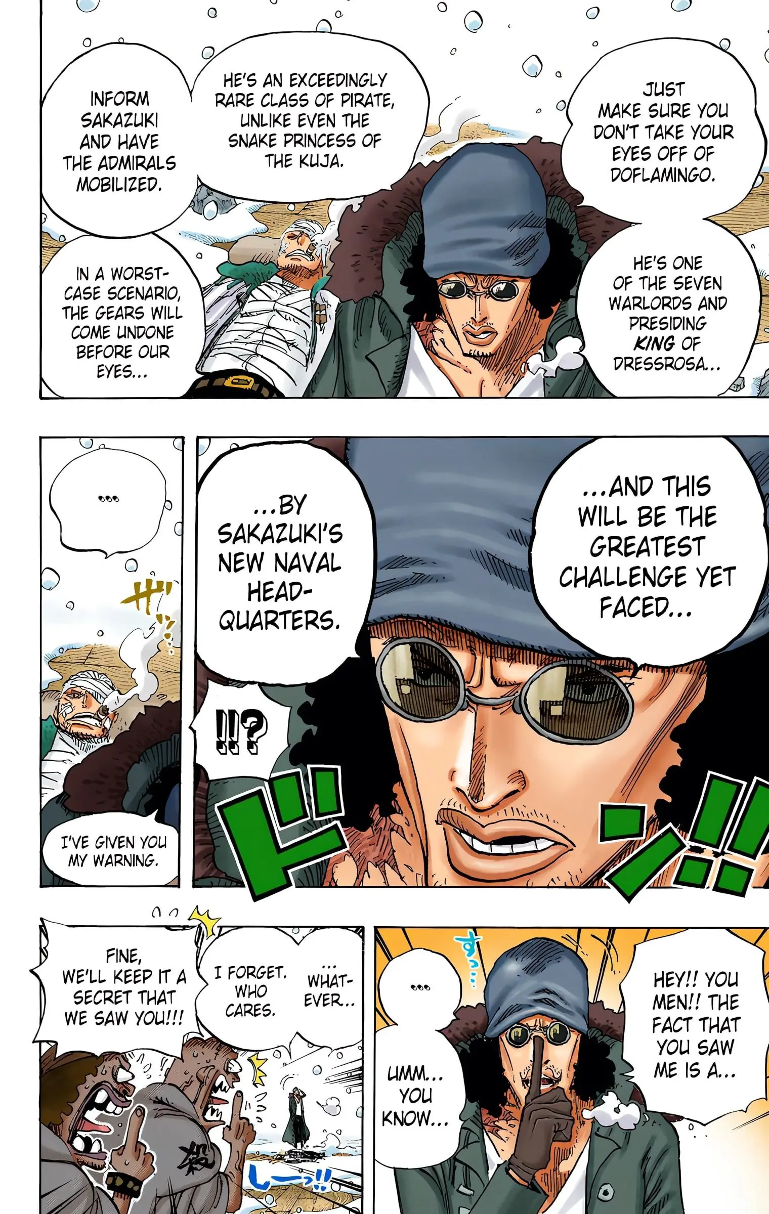 One Piece Colored, chapter 699, page 10