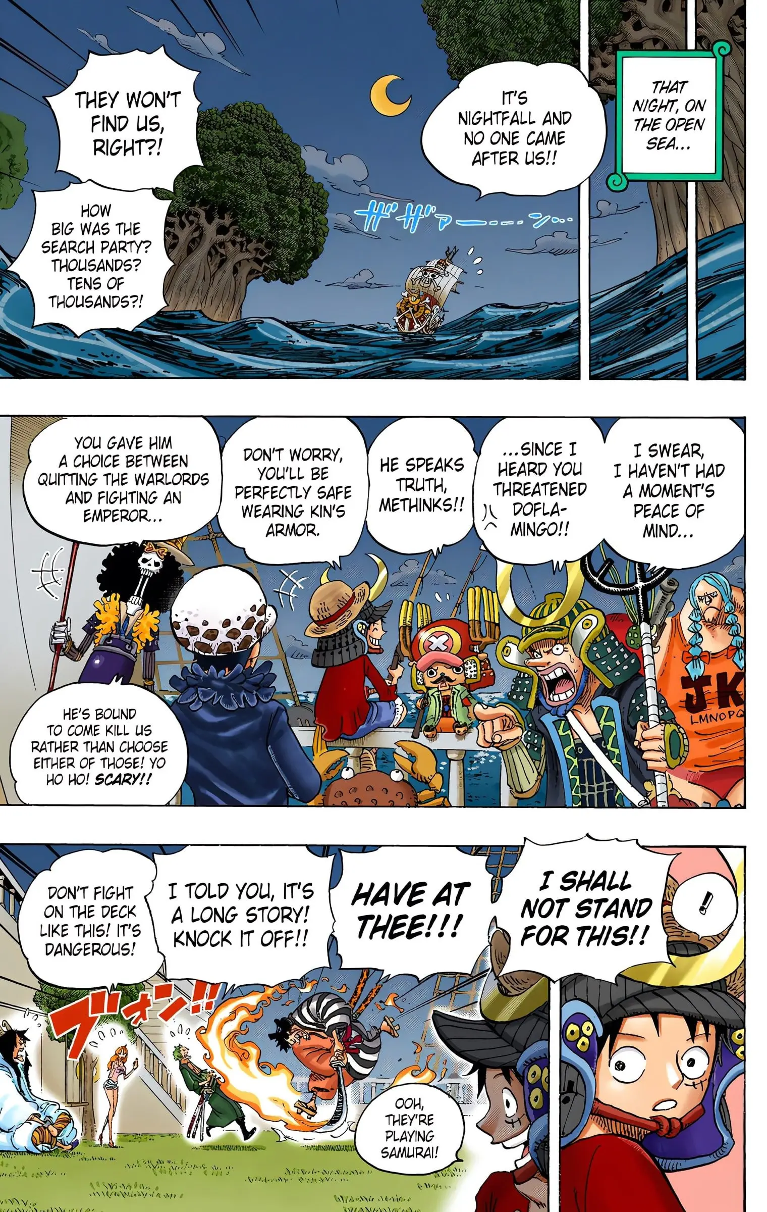 One Piece Colored, chapter 699, page 11