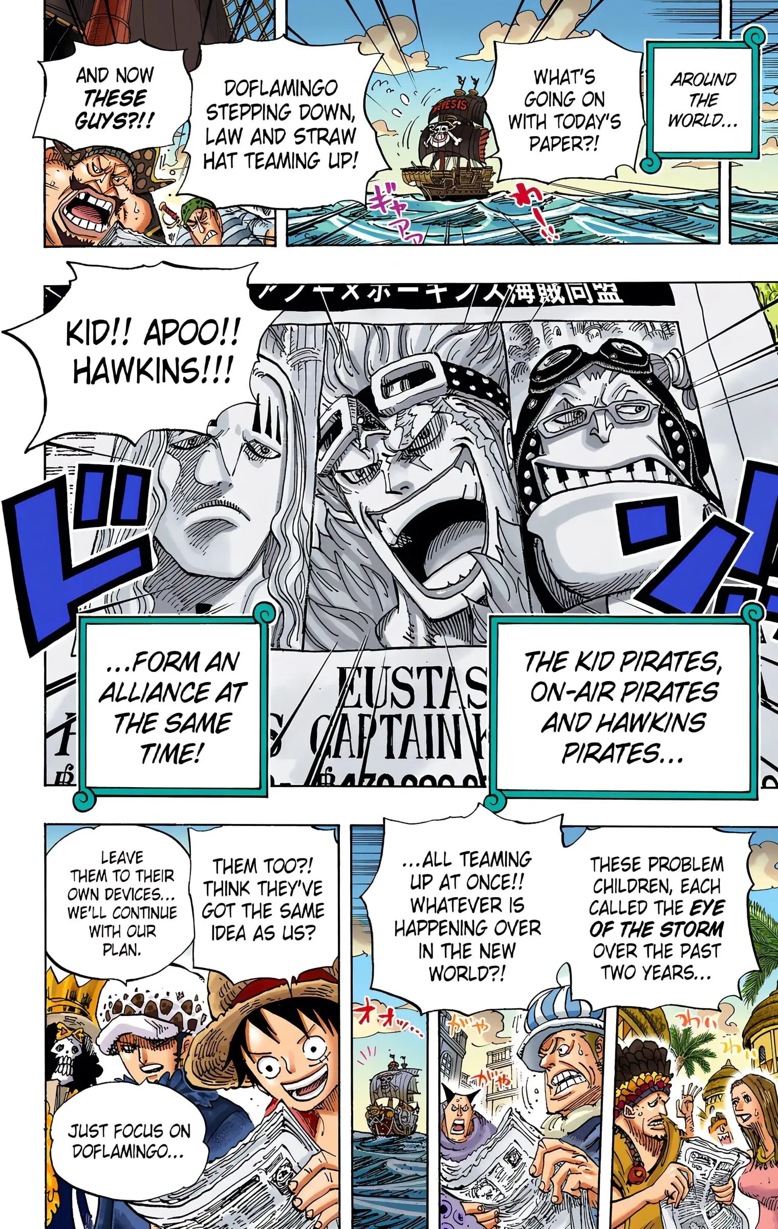 One Piece Colored, chapter 699, page 18