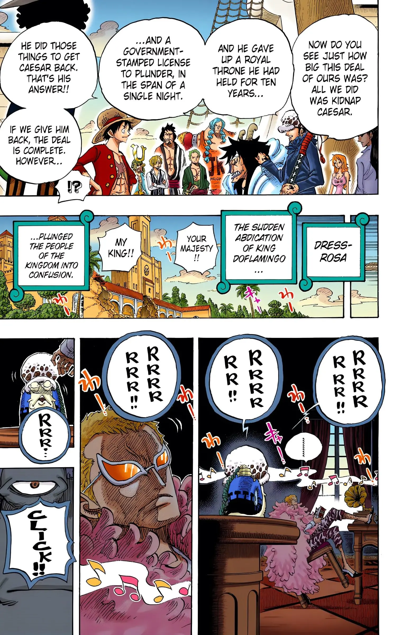 One Piece Colored, chapter 699, page 19