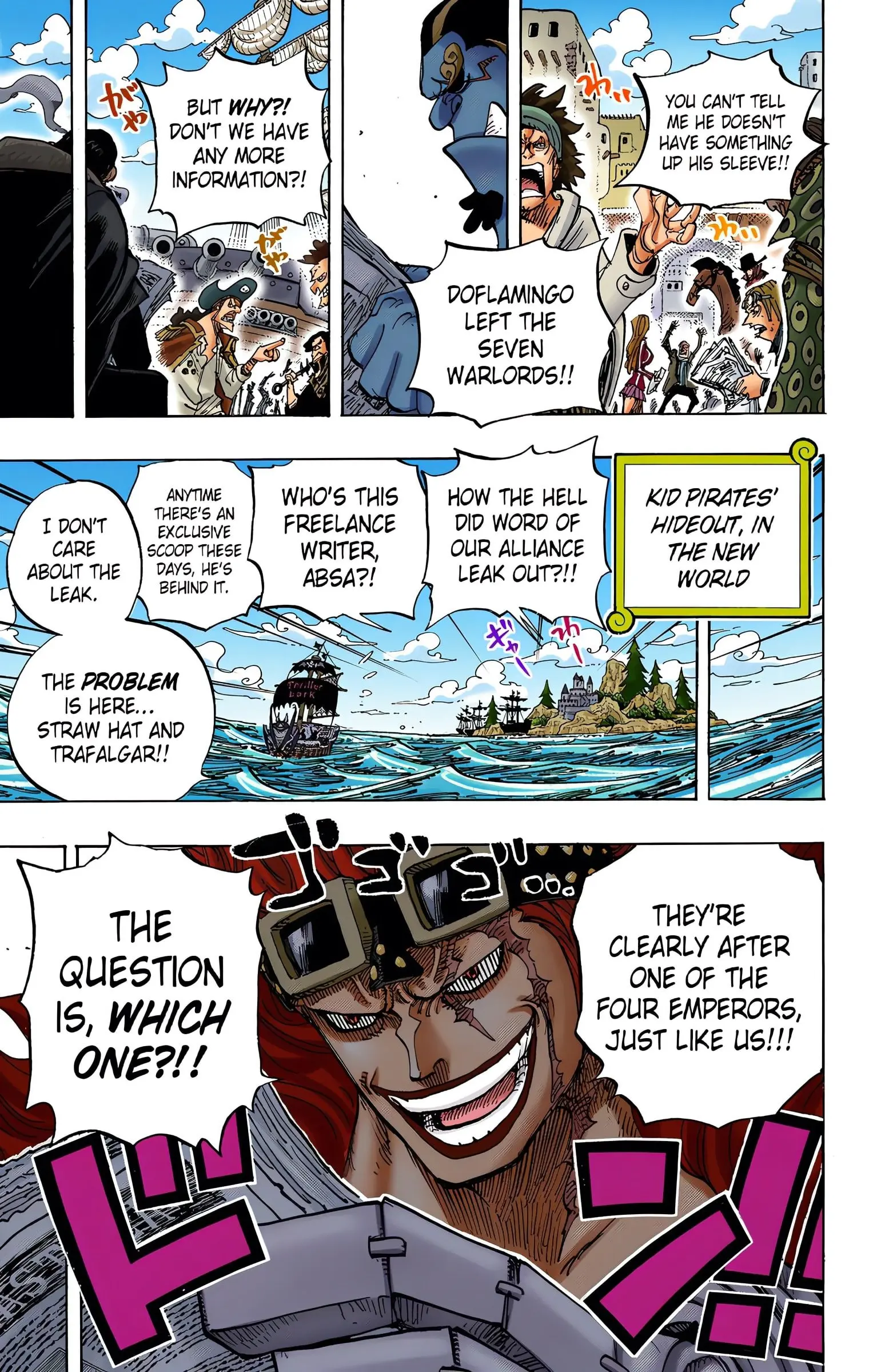 One Piece Colored, chapter 700, page 3