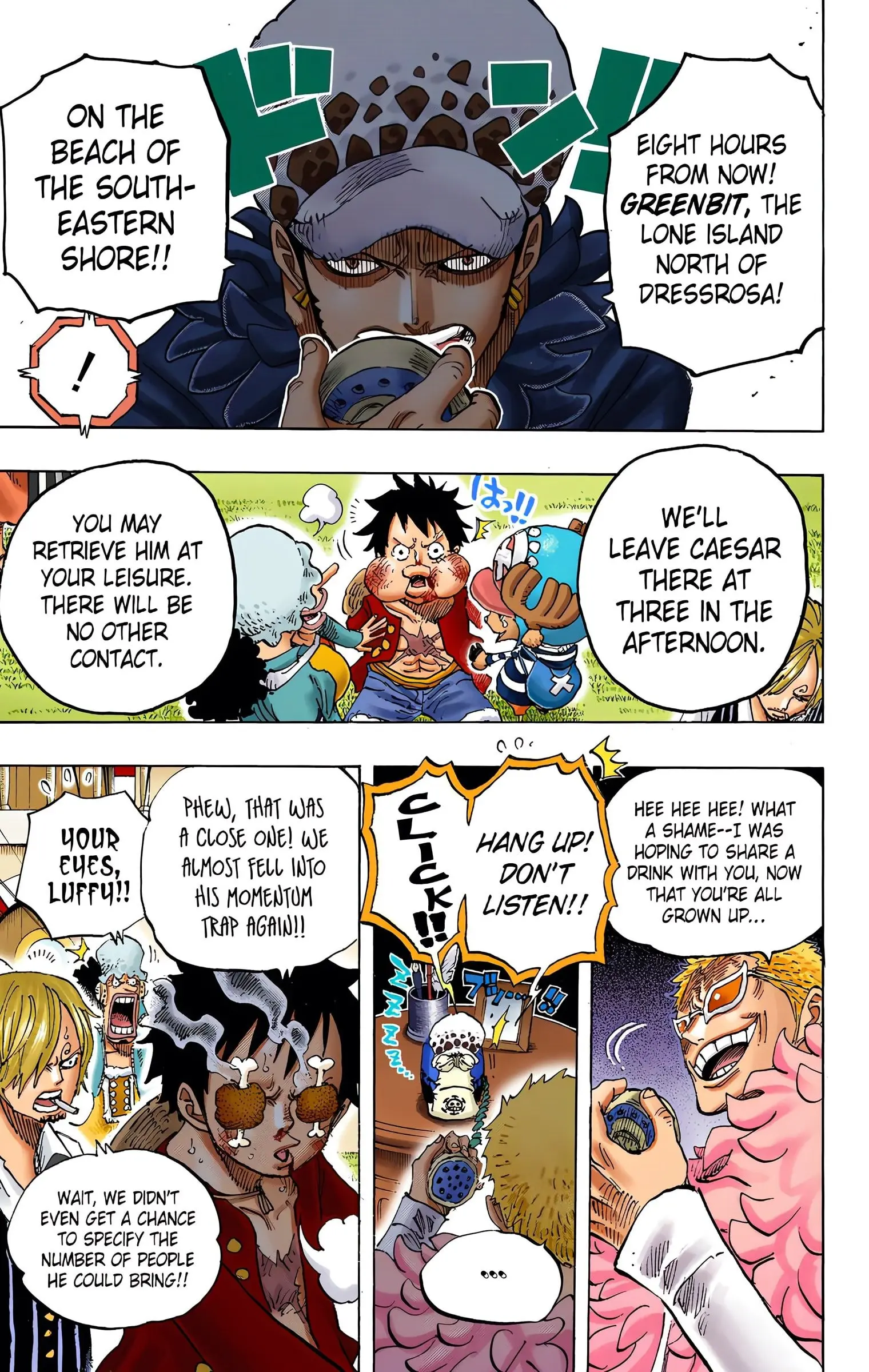 One Piece Colored, chapter 700, page 7