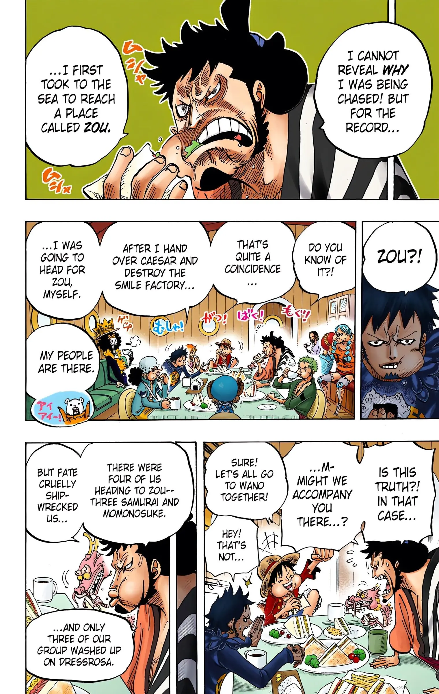 One Piece Colored, chapter 700, page 10