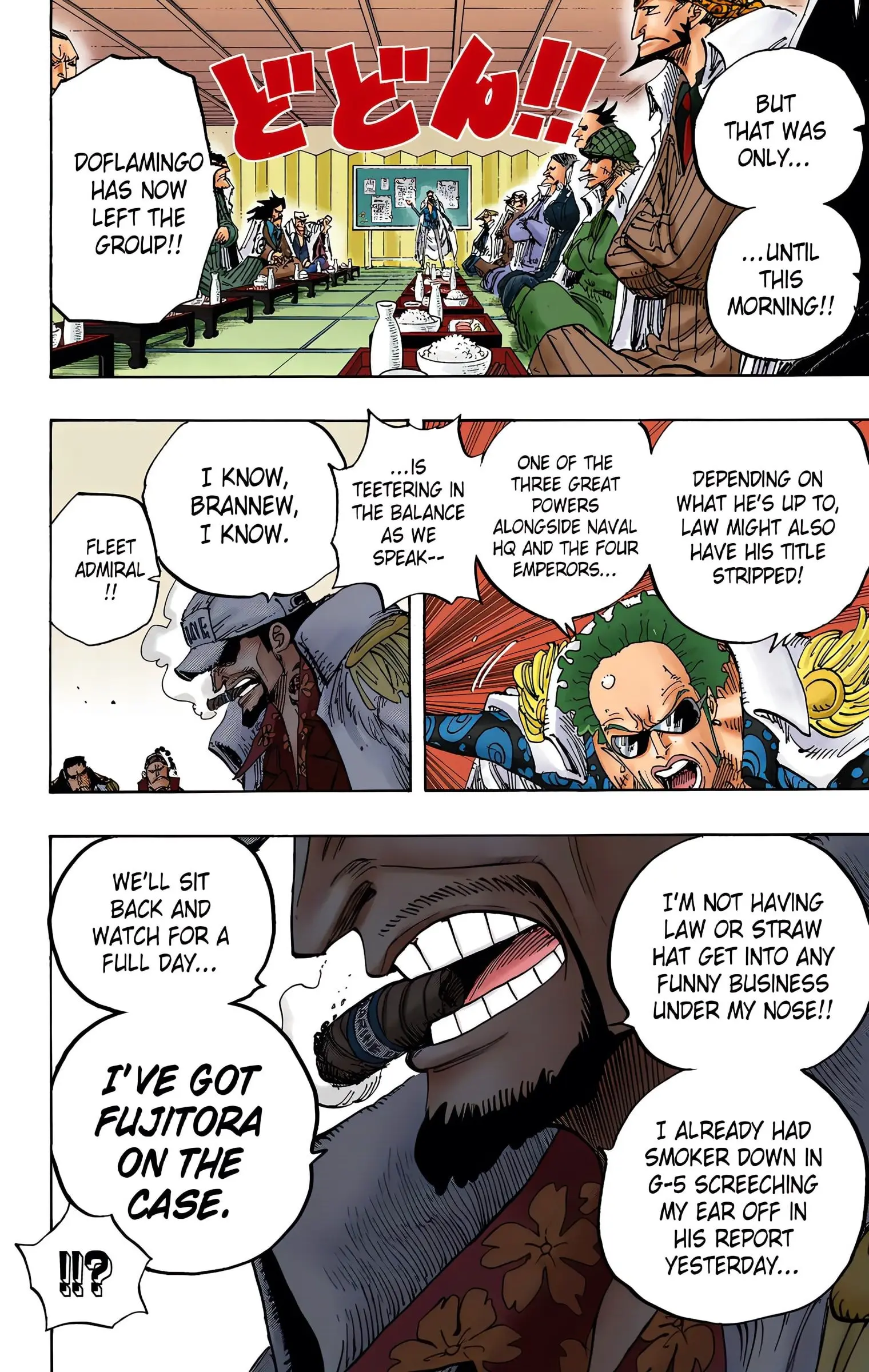 One Piece Colored, chapter 700, page 14