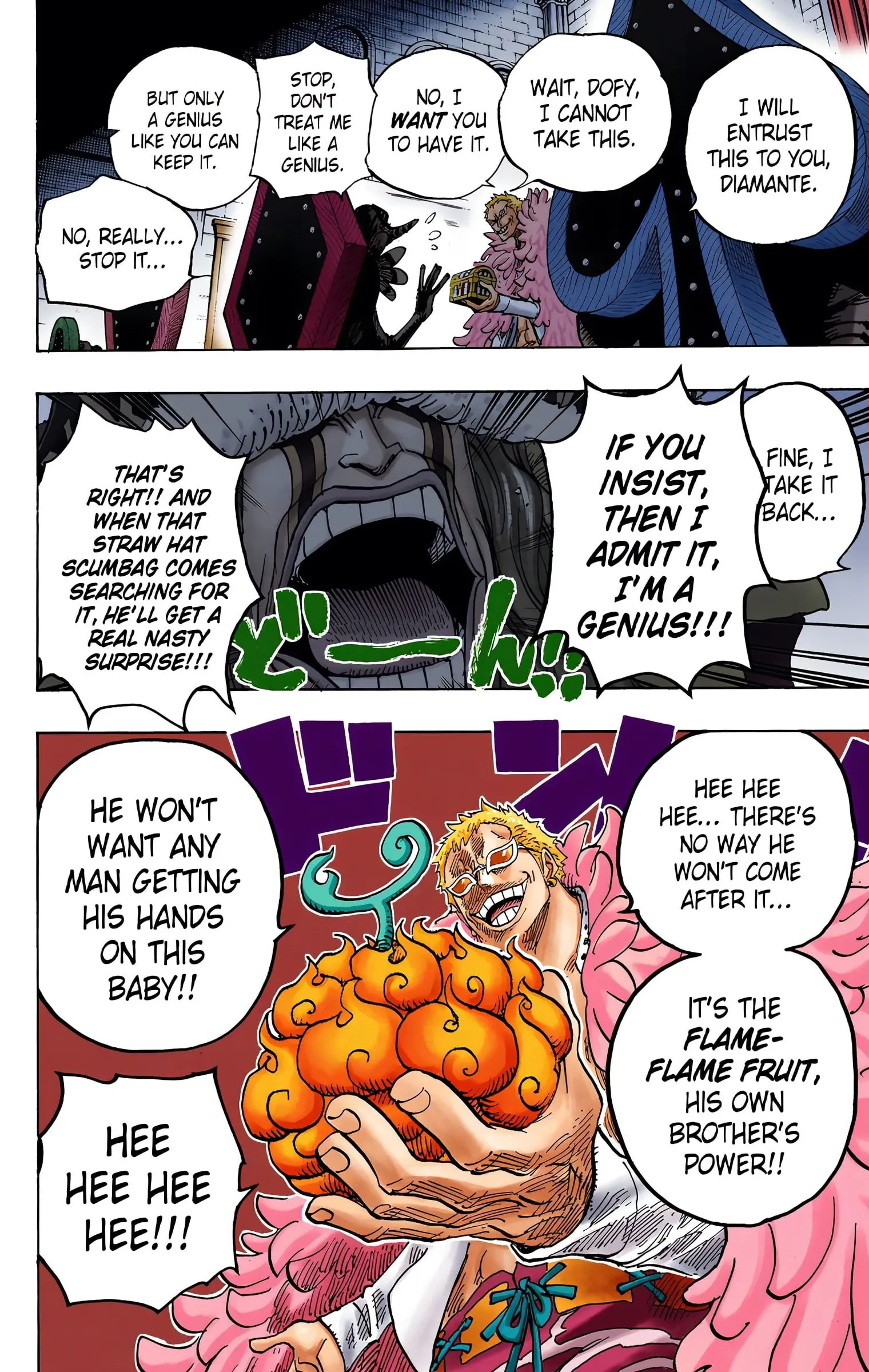 One Piece Colored, chapter 700, page 18