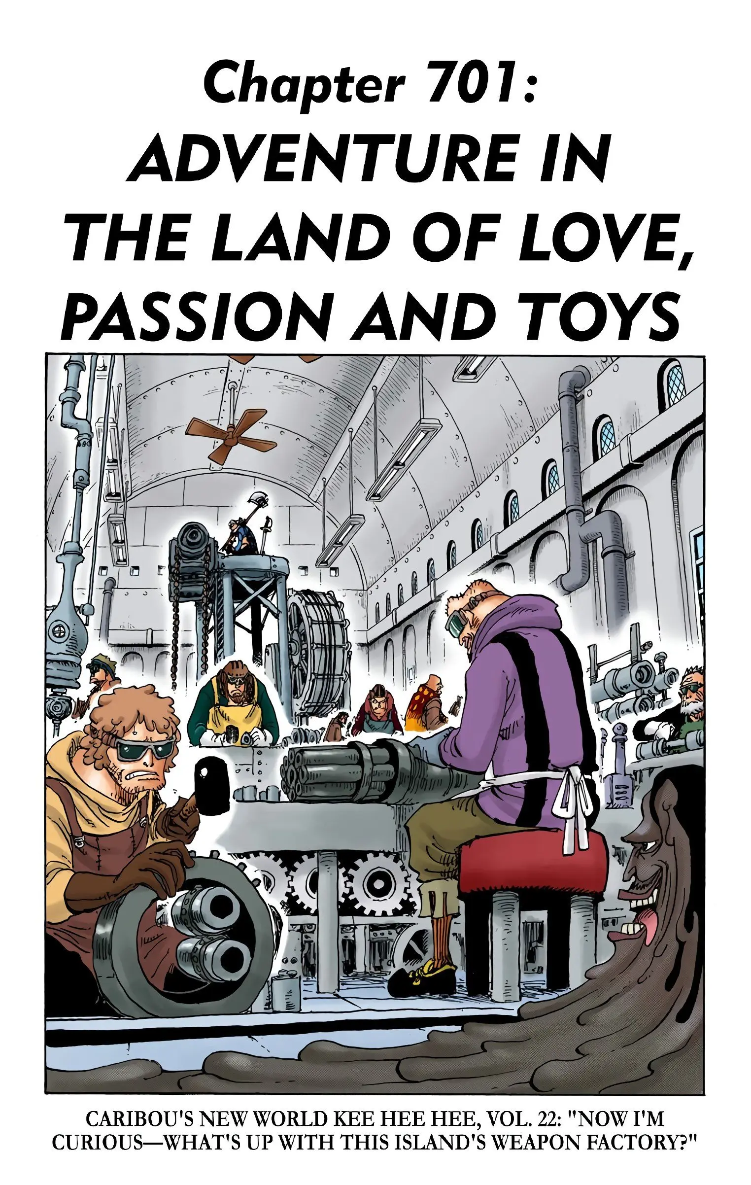 One Piece Colored, chapter 701, page 6