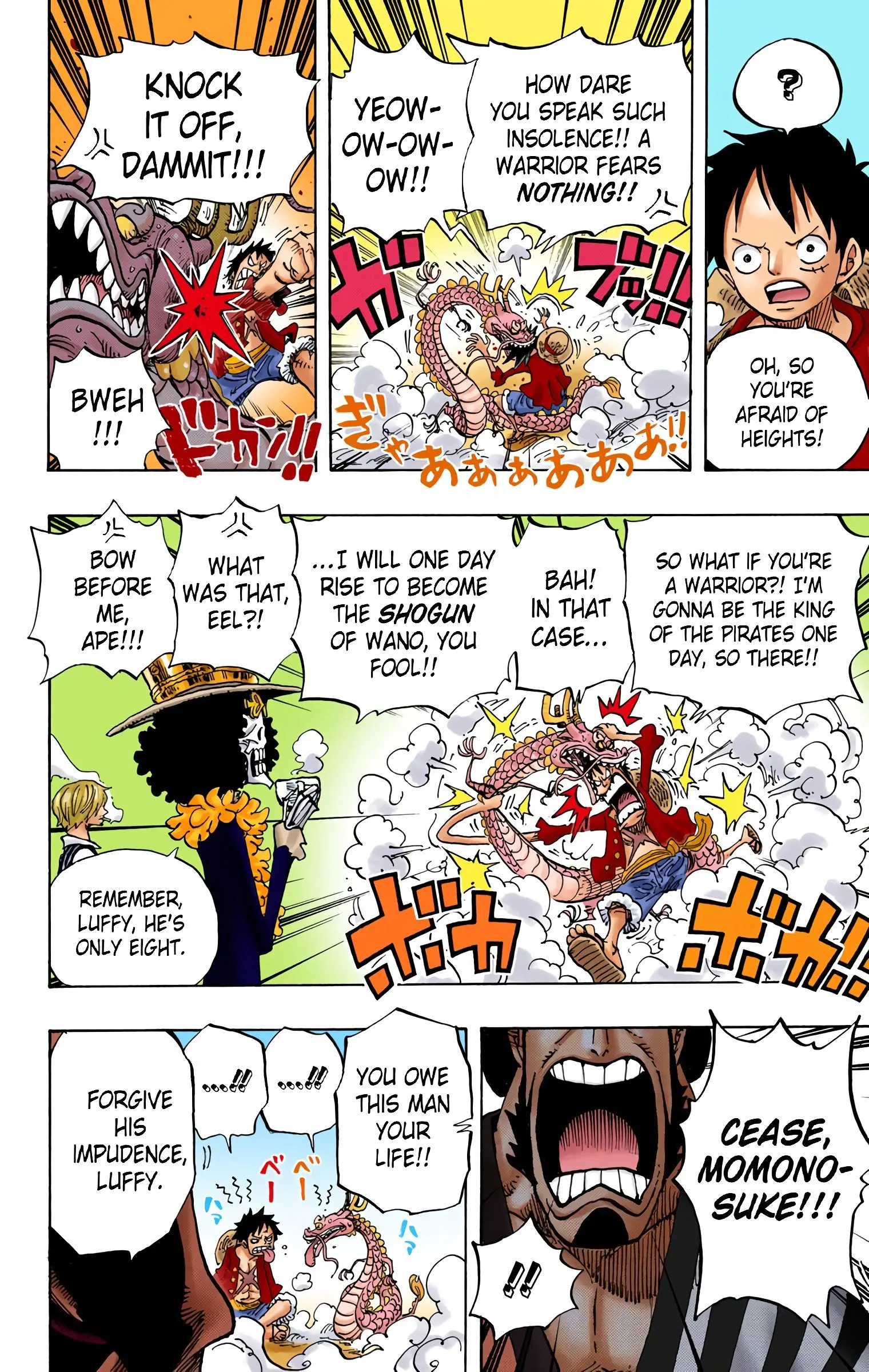 One Piece Colored, chapter 701, page 9