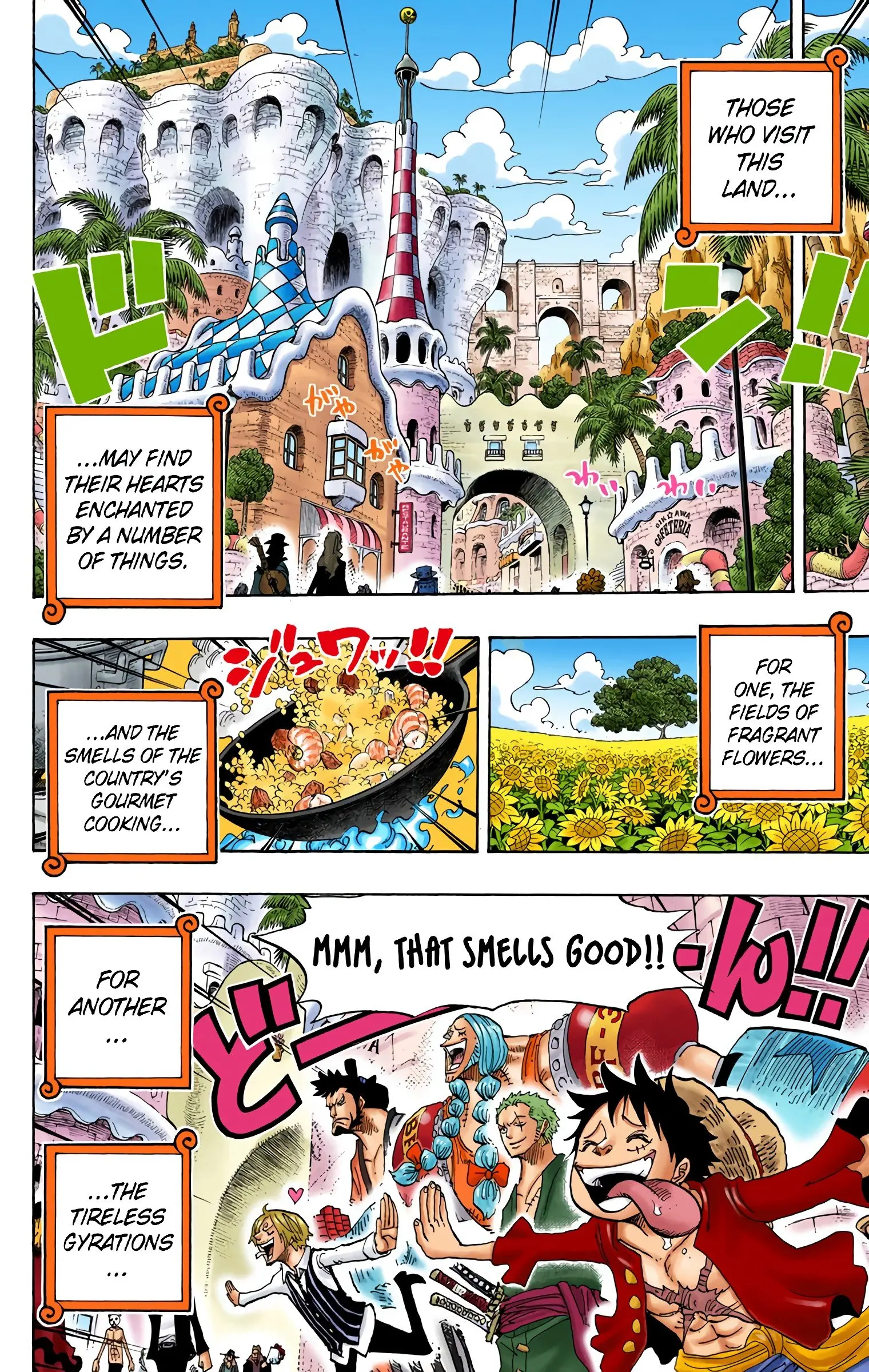 One Piece Colored, chapter 701, page 13