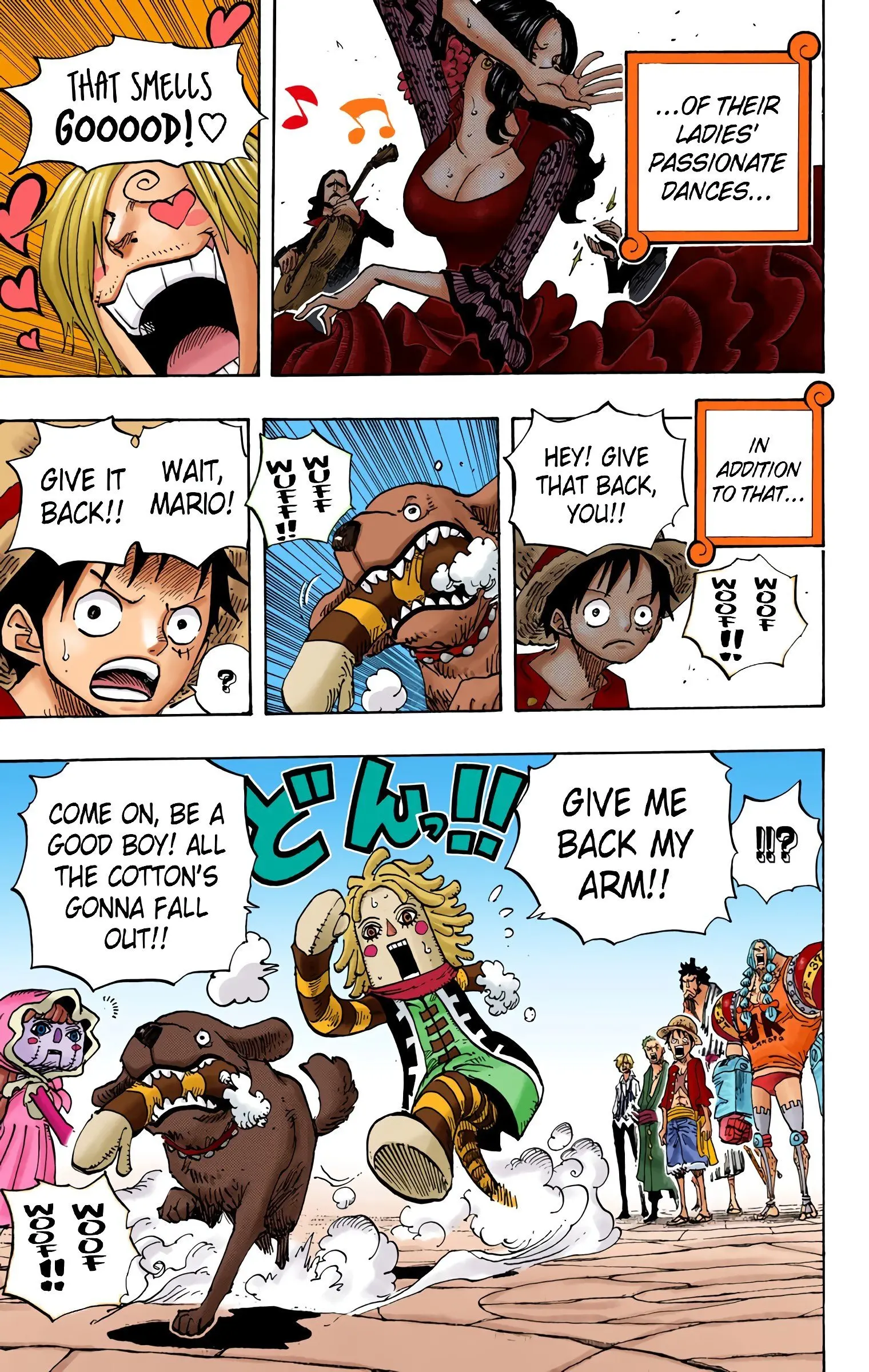 One Piece Colored, chapter 701, page 14