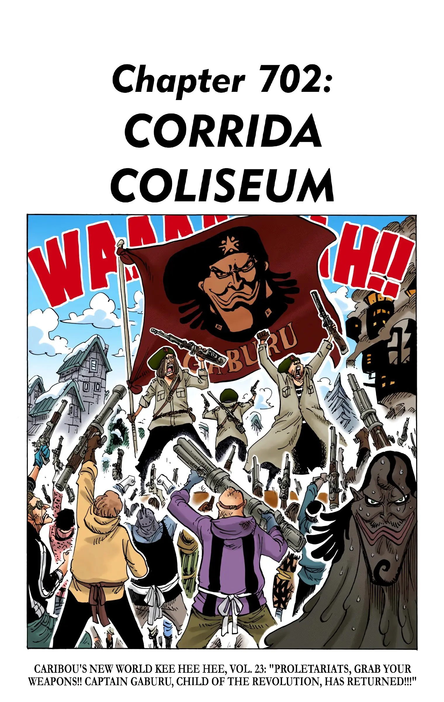 One Piece Colored, chapter 702, page 1