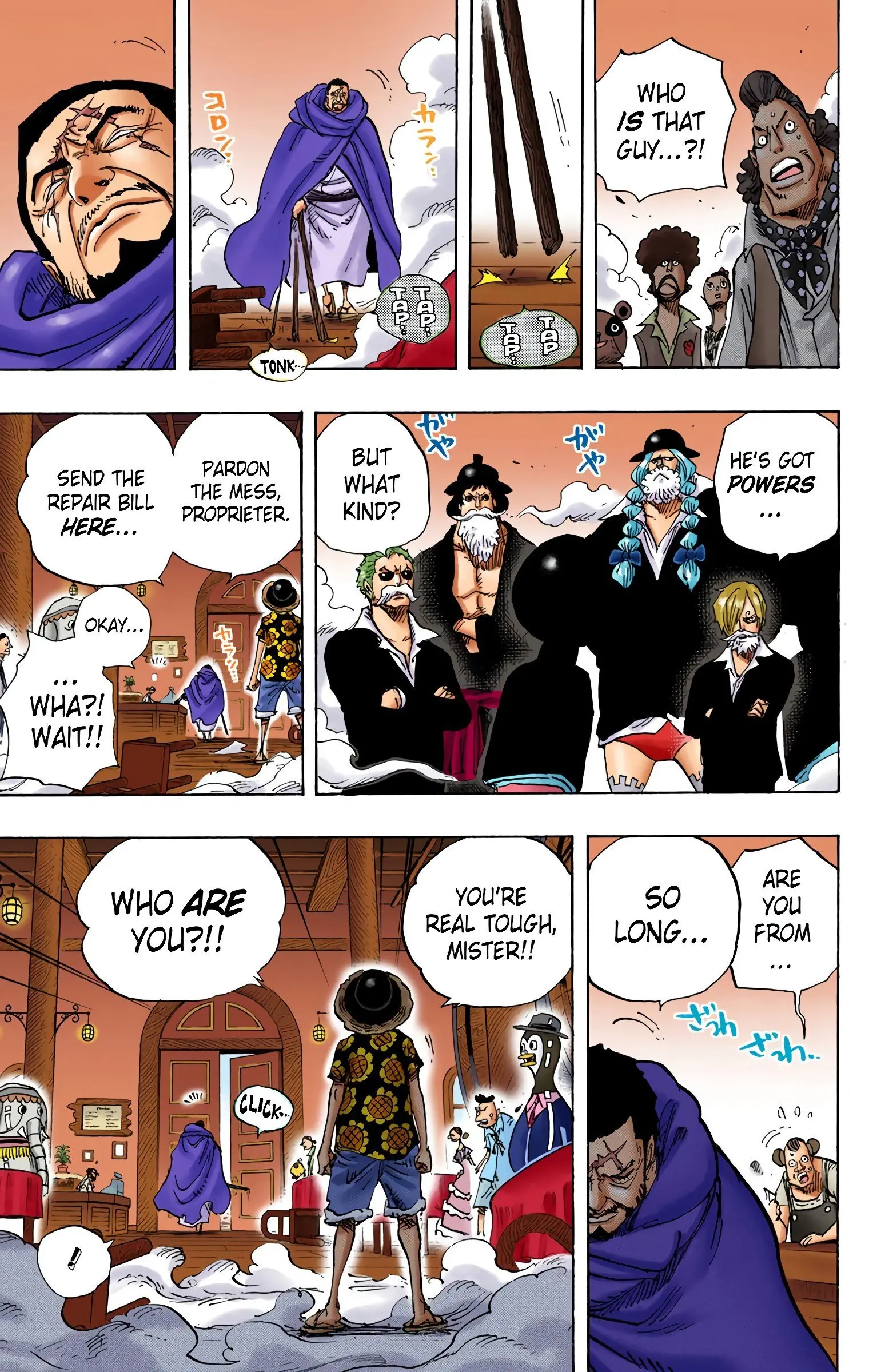 One Piece Colored, chapter 702, page 3