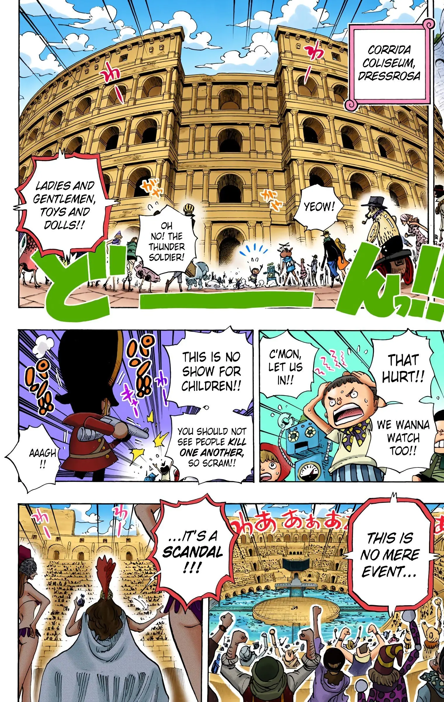 One Piece Colored, chapter 702, page 10