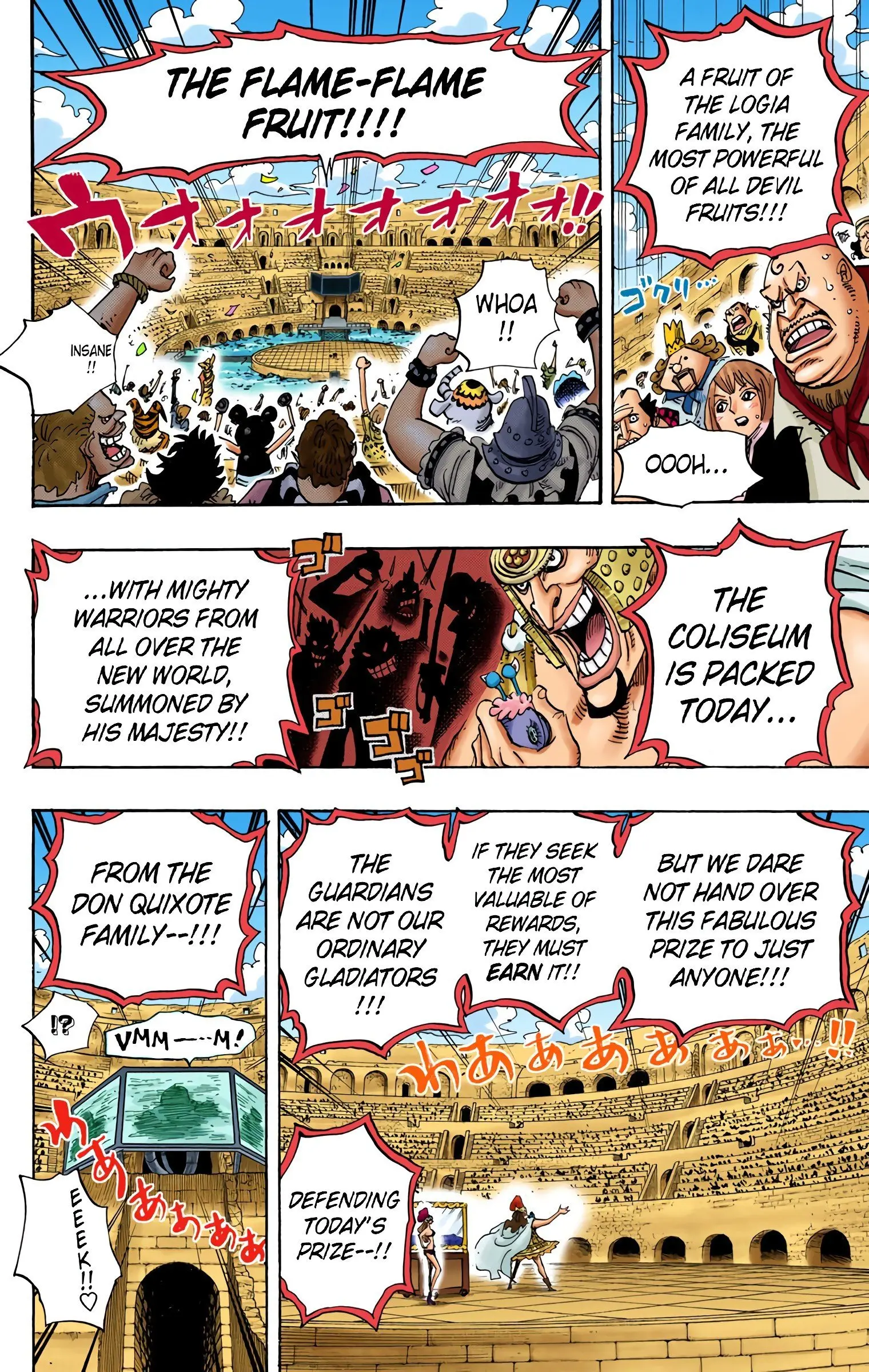 One Piece Colored, chapter 702, page 12