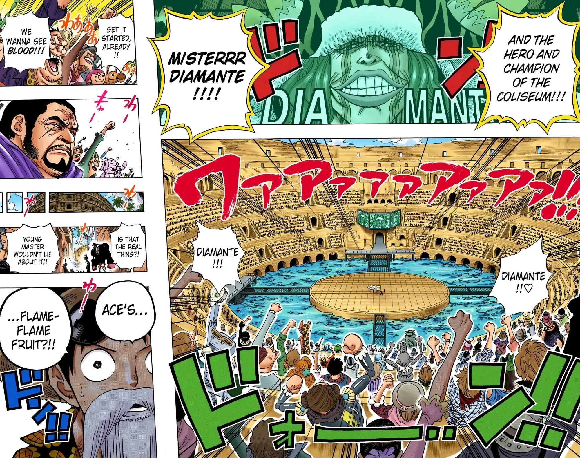 One Piece Colored, chapter 702, page 14