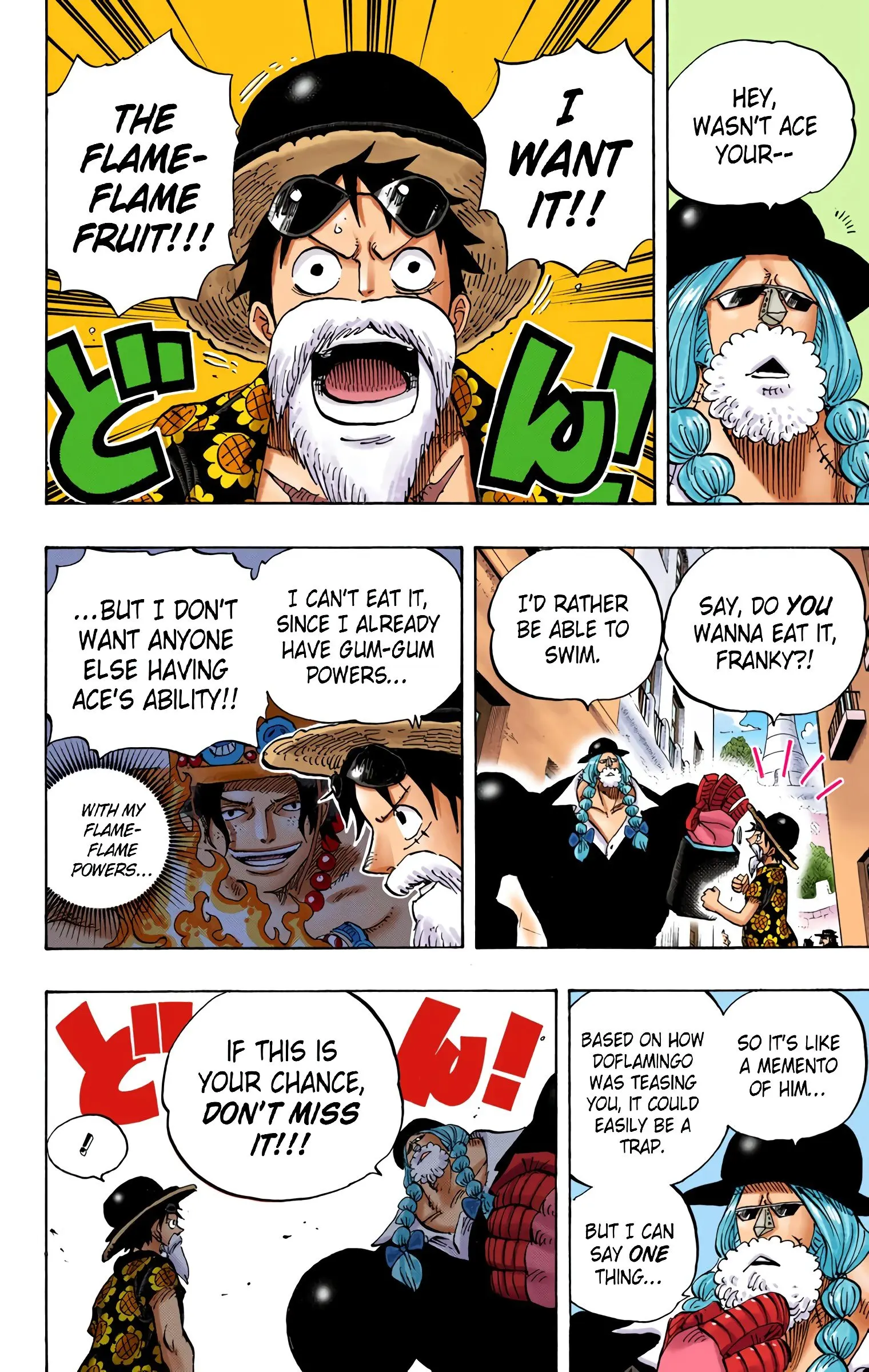 One Piece Colored, chapter 703, page 4